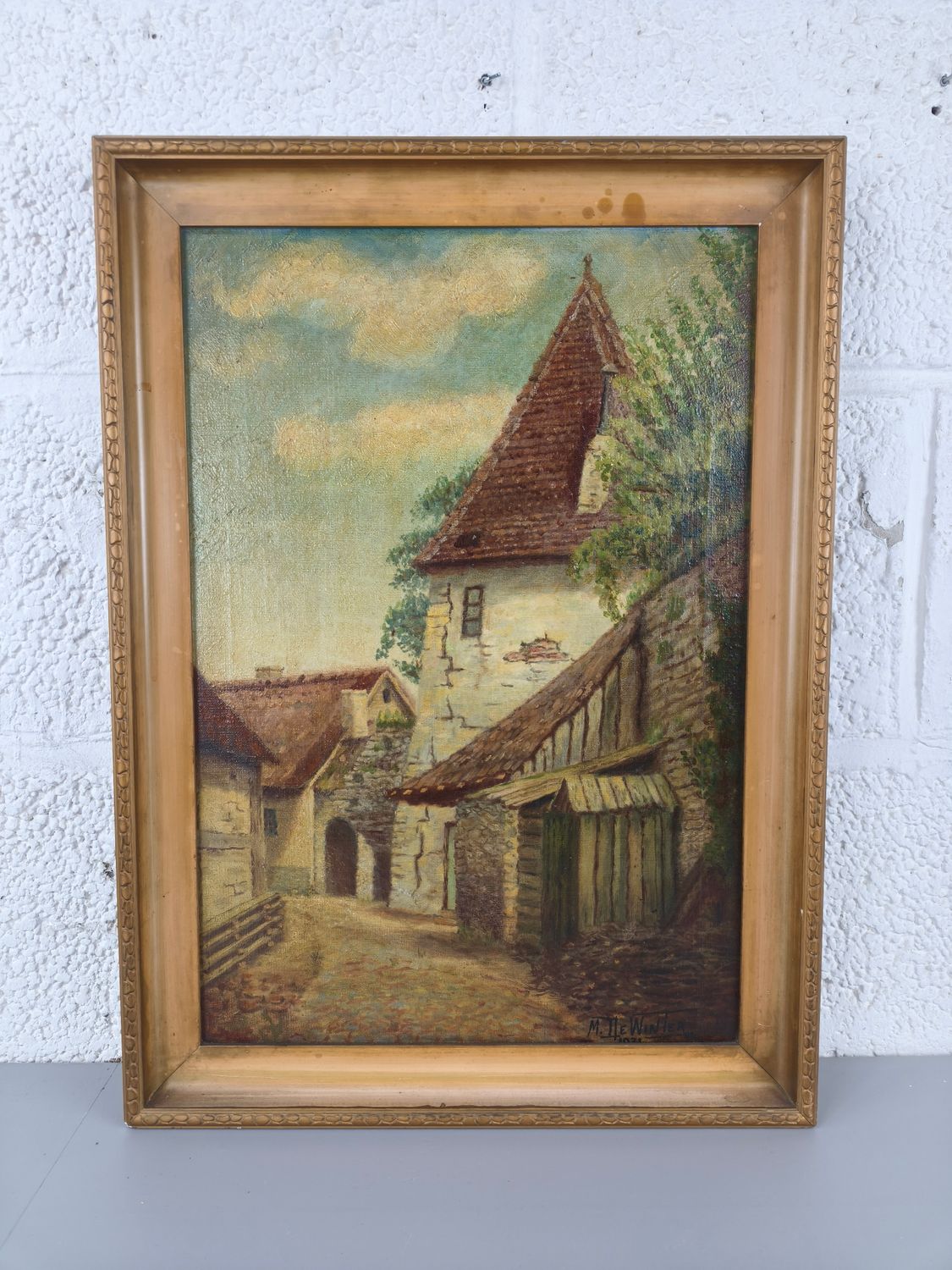 M. De Winter - painting - 1931