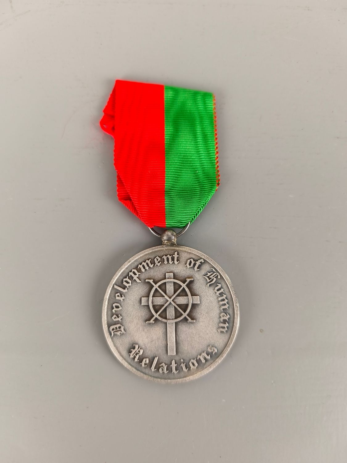 Medal development of human relations