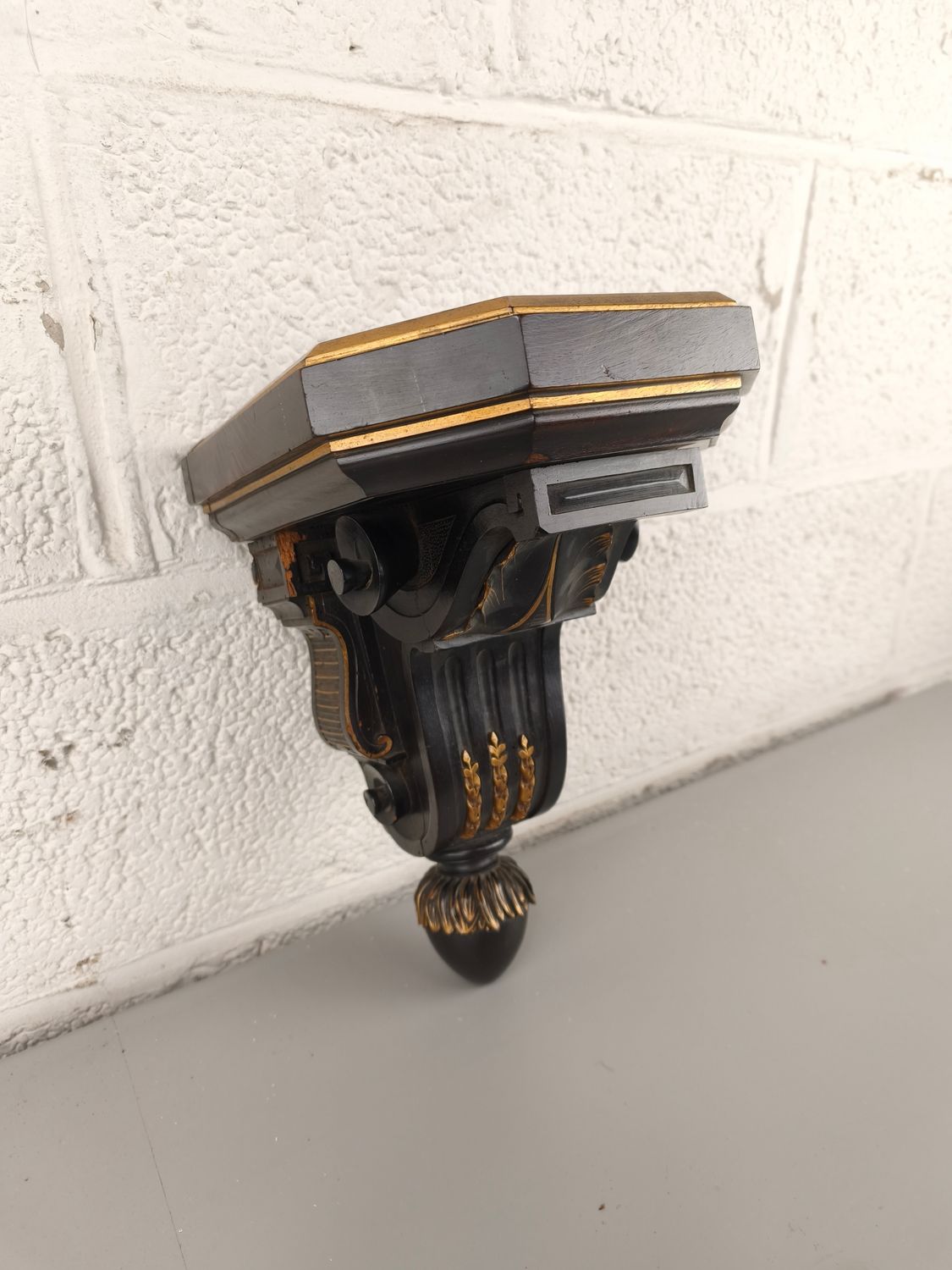 Antique wooden console