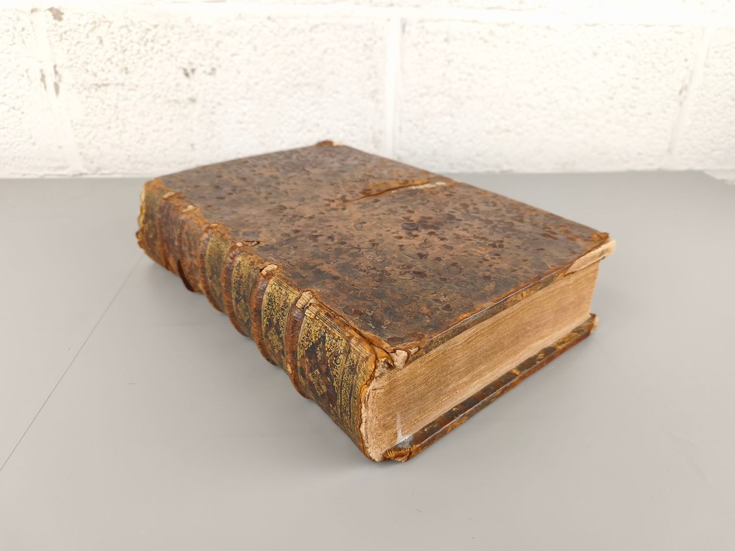 Large antique bible from 1701