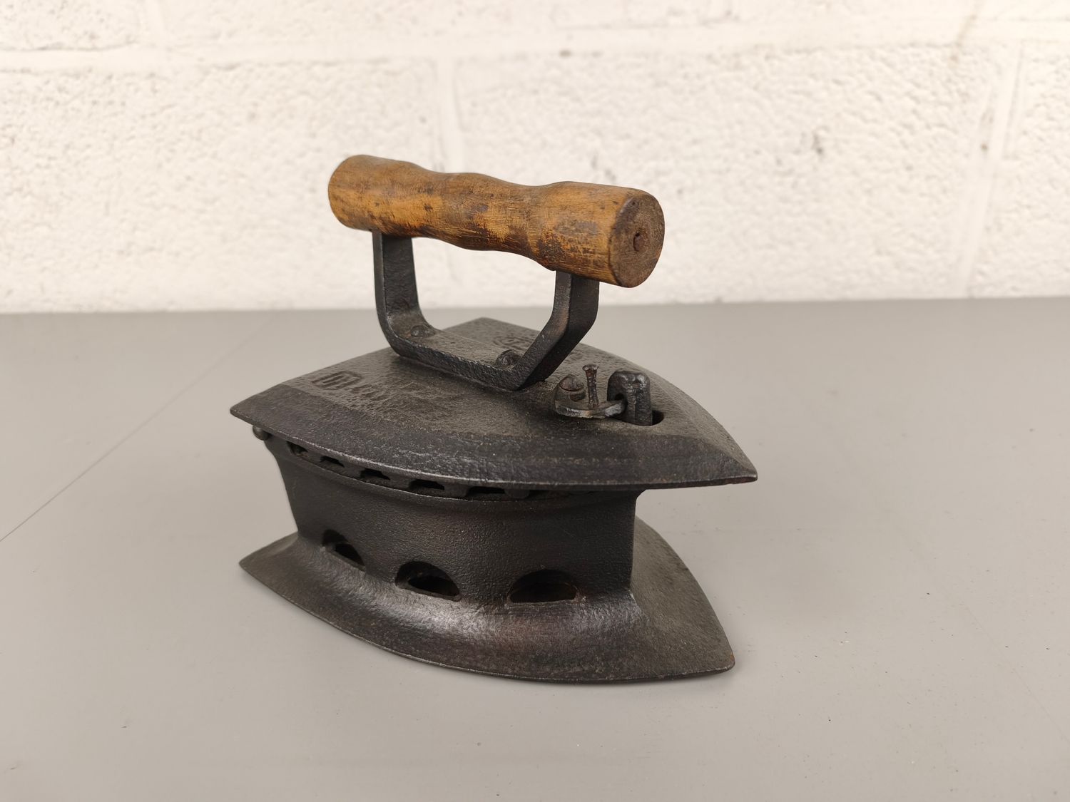 Antique Indian coal iron