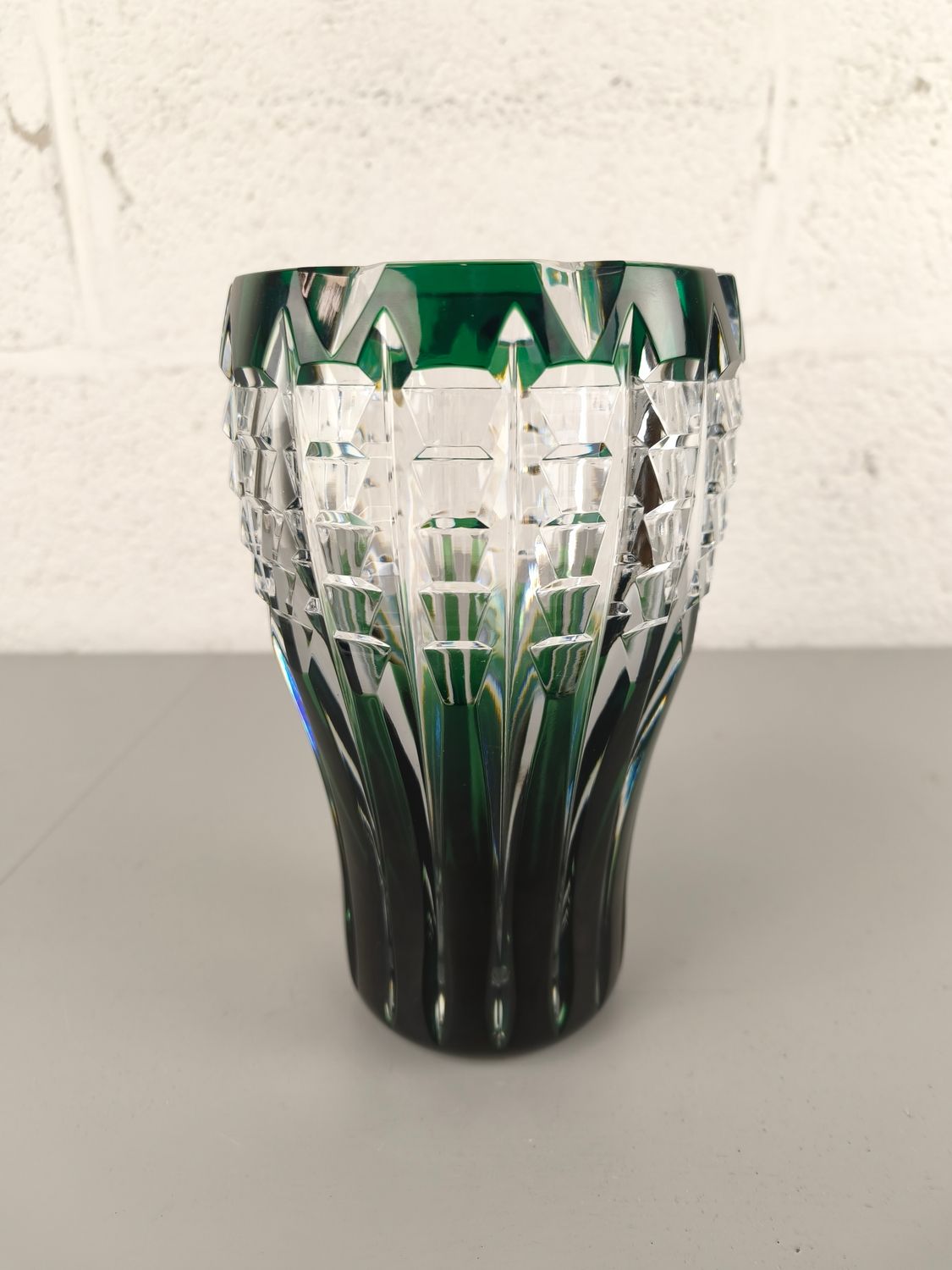 Val Saint Lambert vase model Toledo