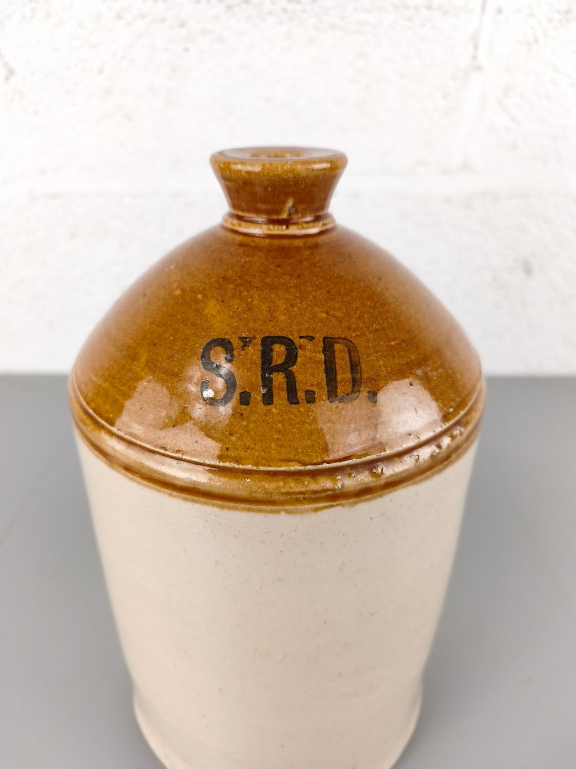 British WW1 SRD rum jar
