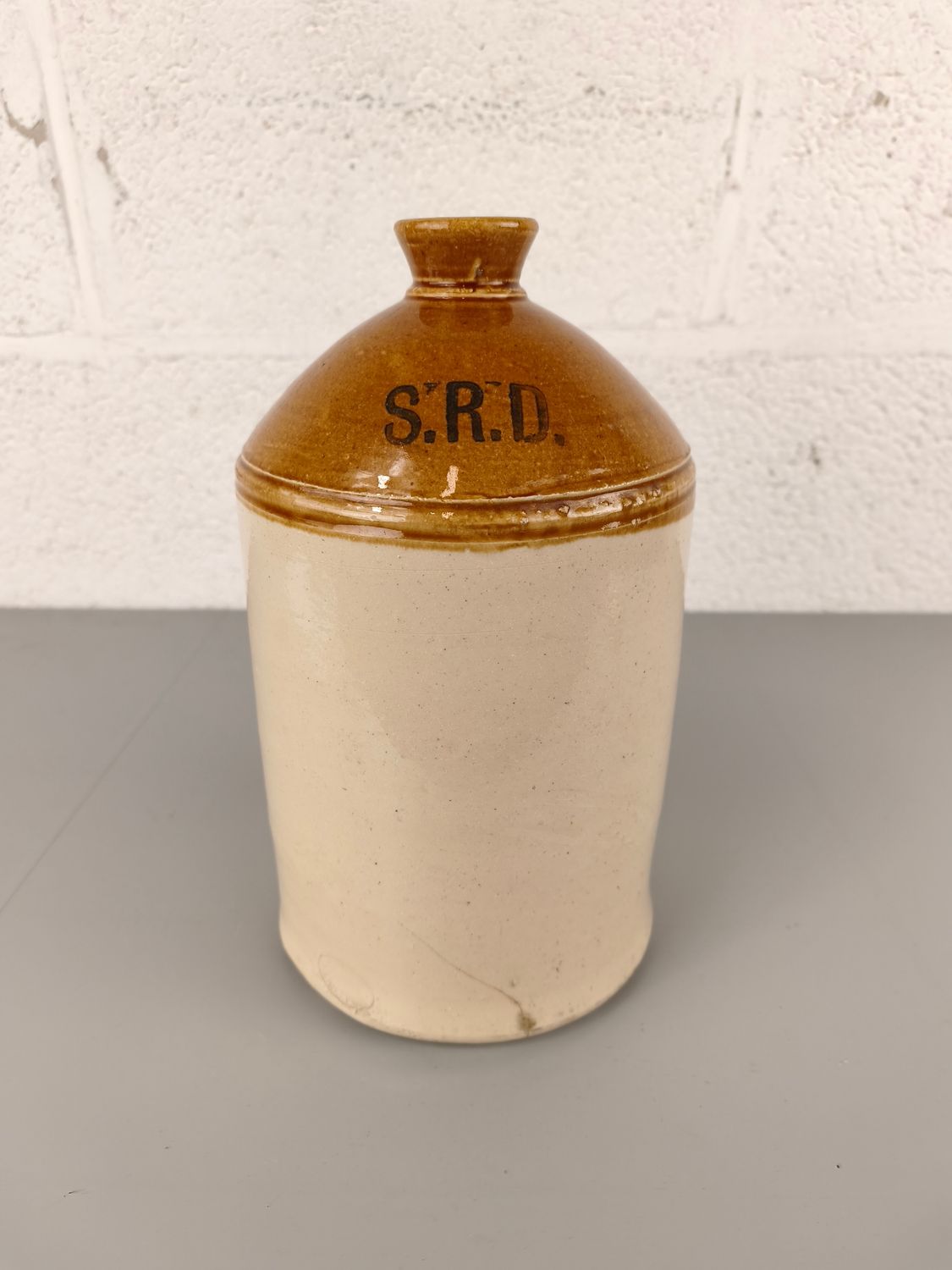 British WW1 SRD rum jar