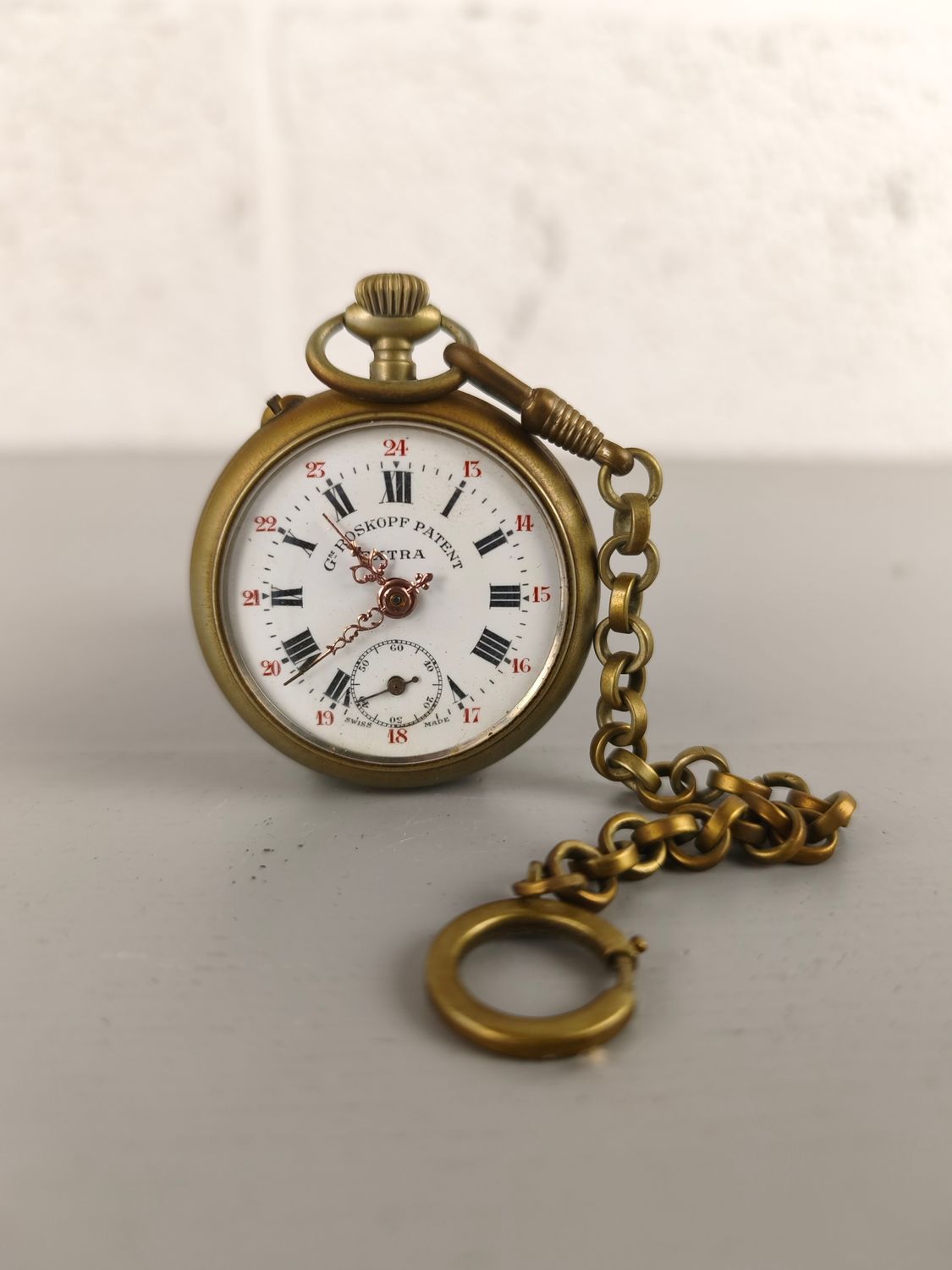 Roskopf pocket watch