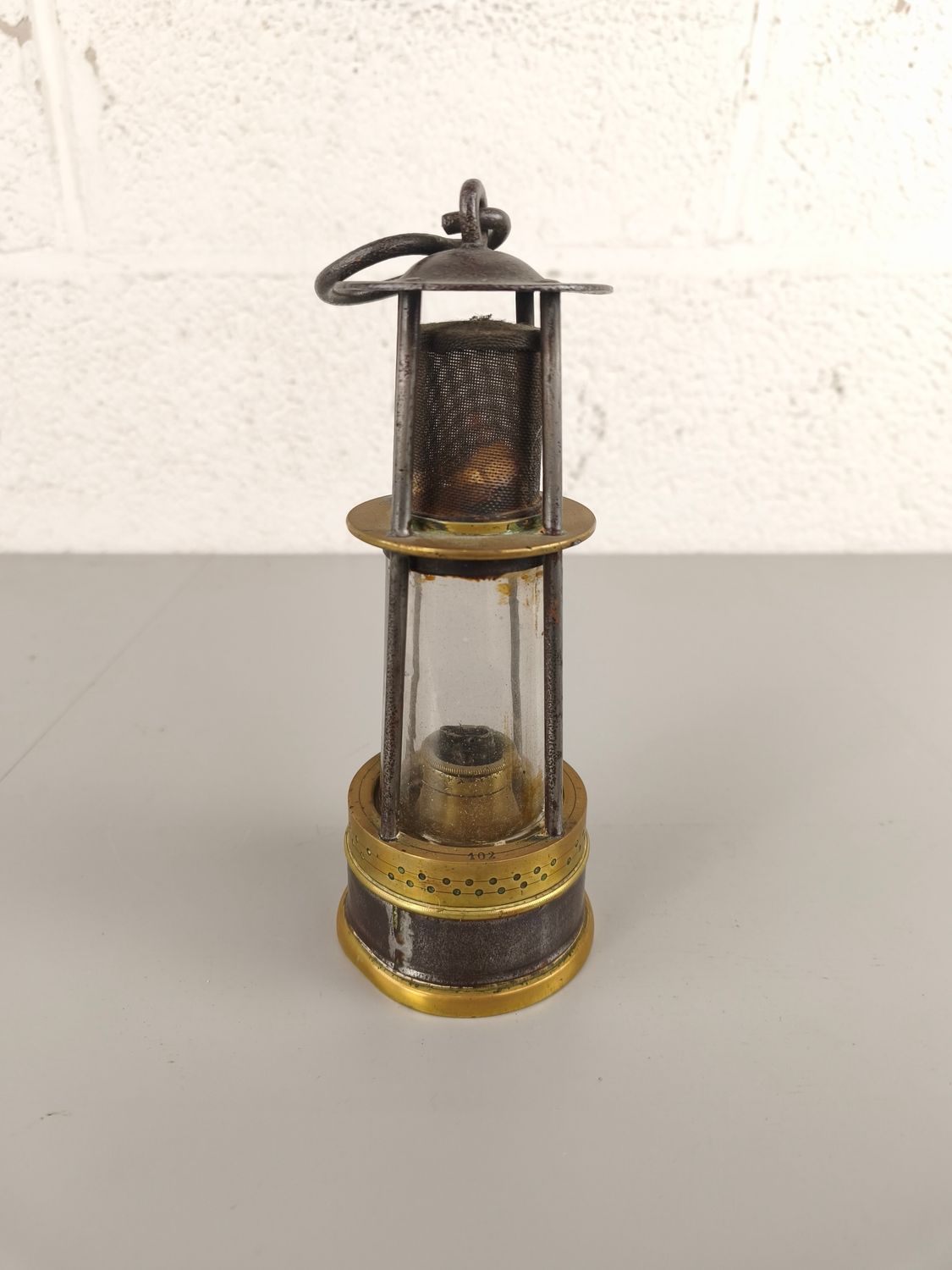 Achille André miner's lamp