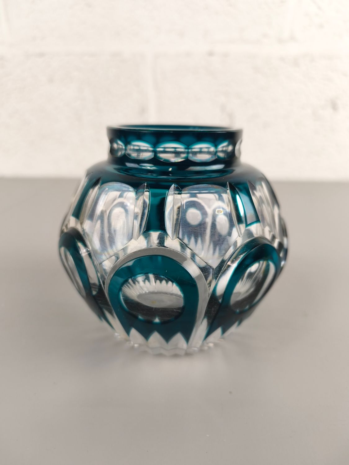 Val Saint Lambert vase by Joseph Simon