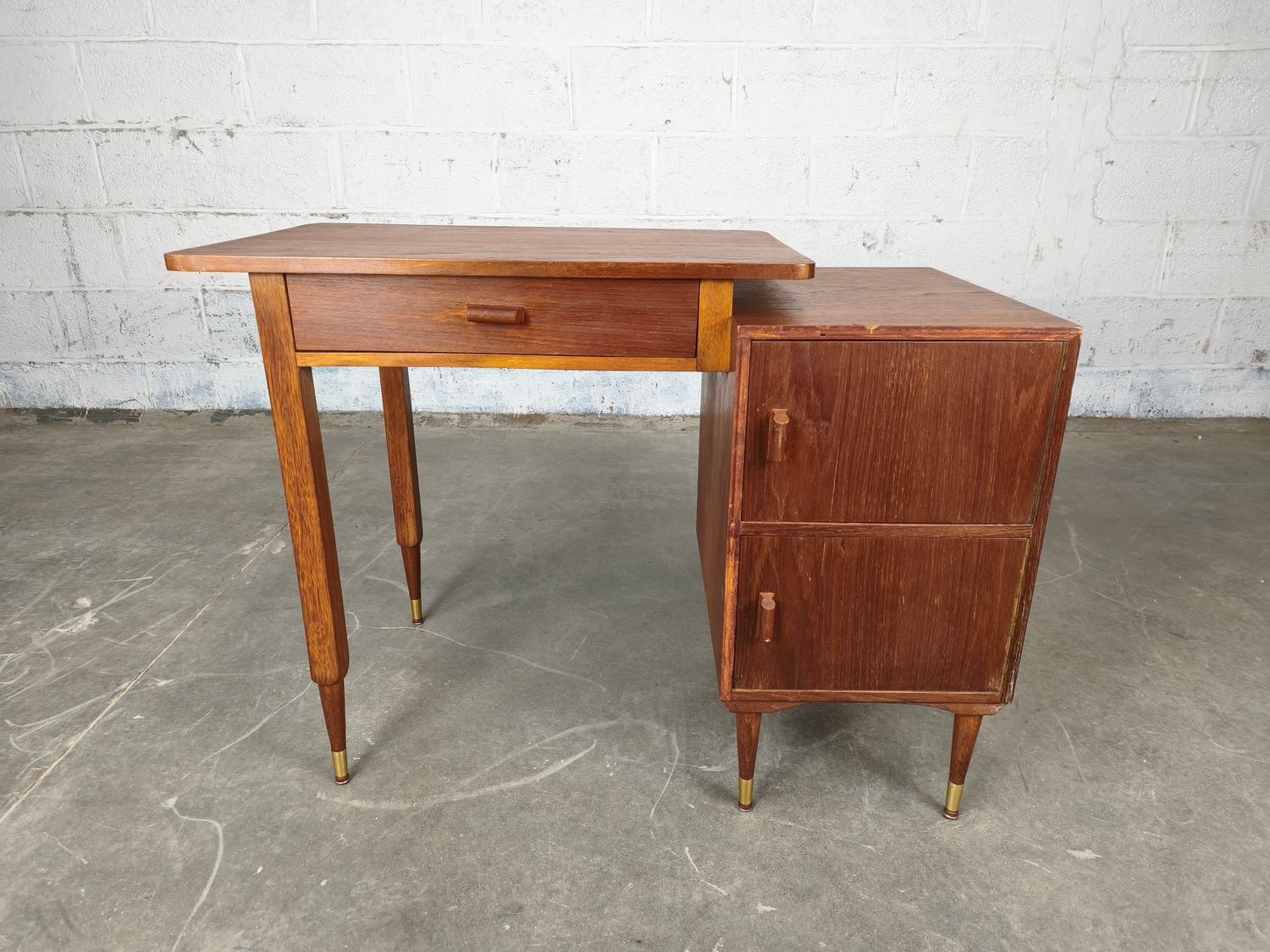 Vintage wooden desk