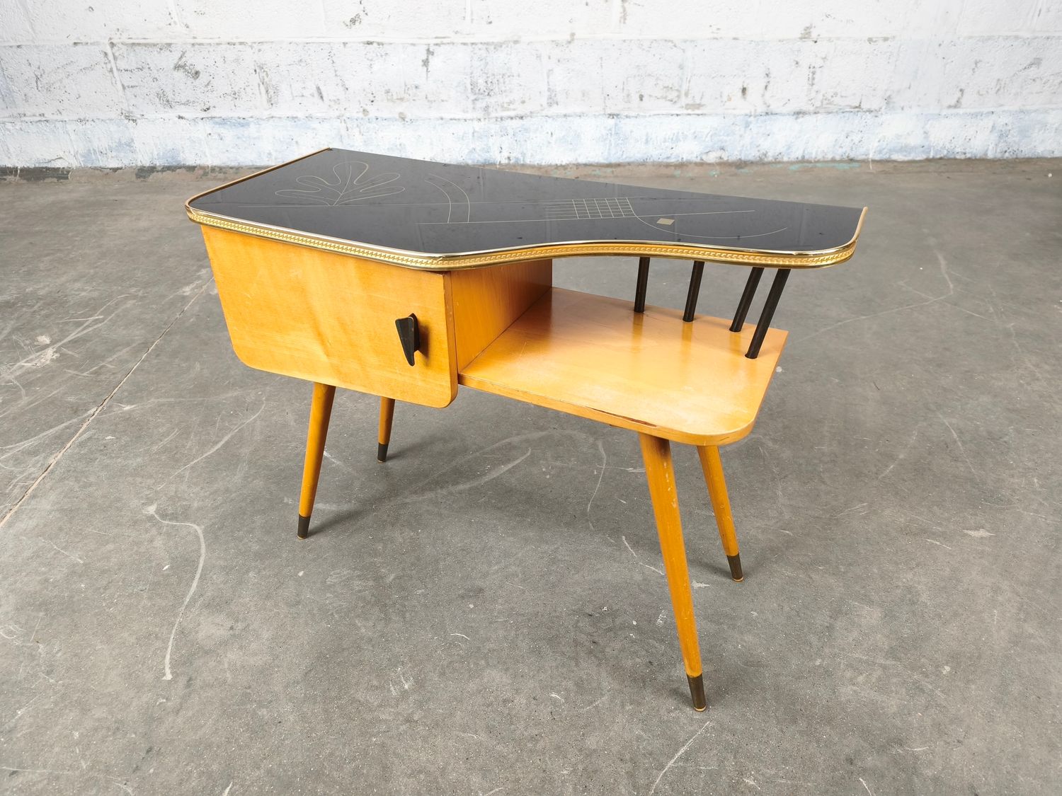 Vintage hall / telephone table