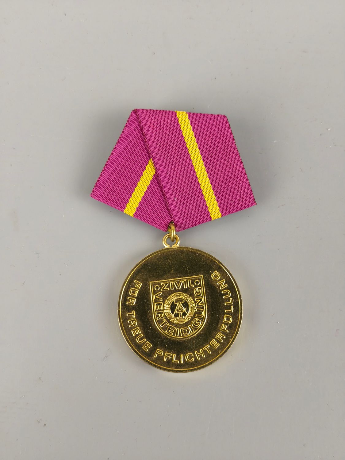 Medal from the GDR (East Germany)