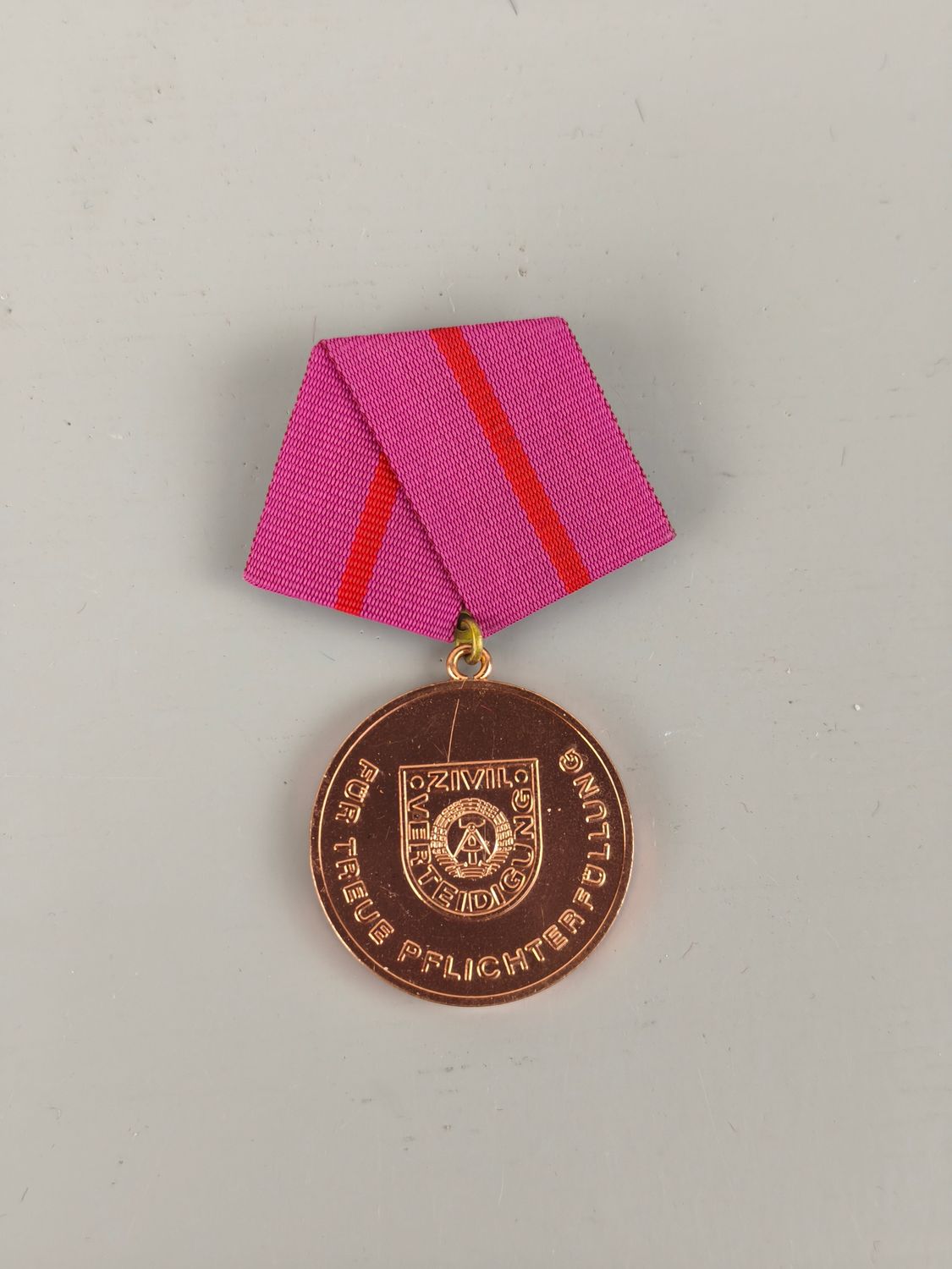 Medal from the GDR (East Germany)