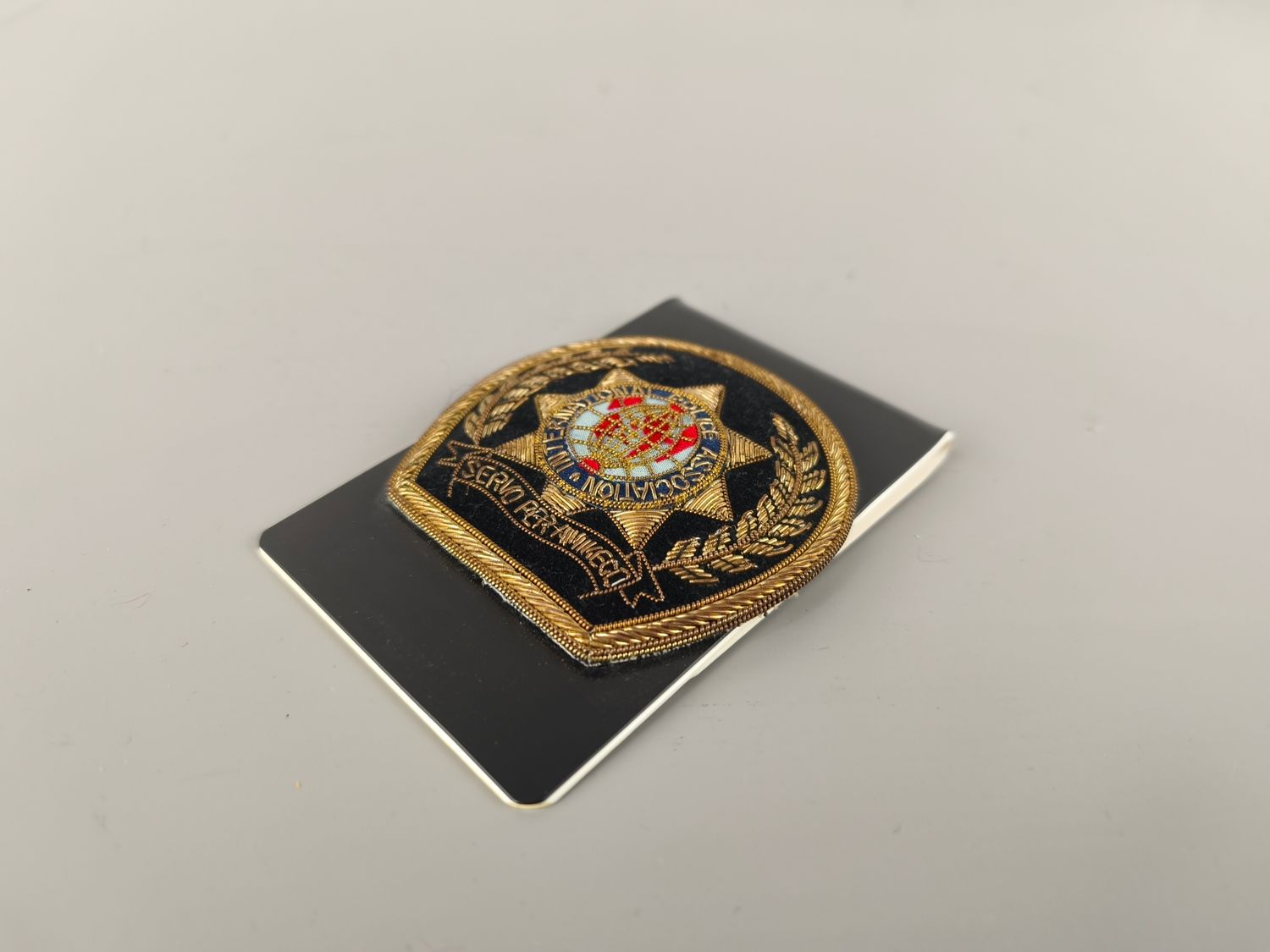 Badge of the International Police Association (IPA).