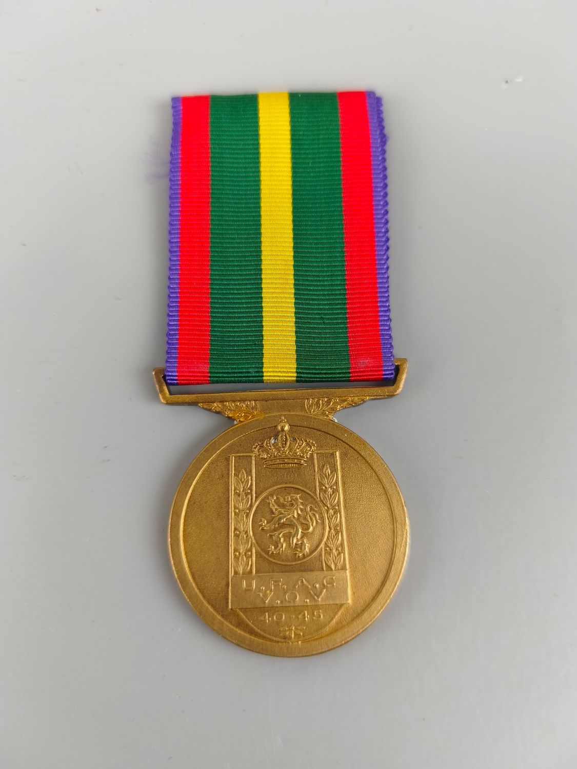 Belgian medal UFAC