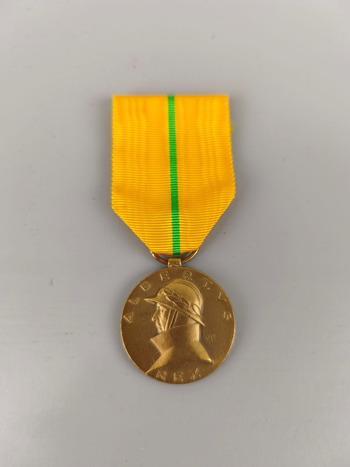 Commemorative medal king Albert