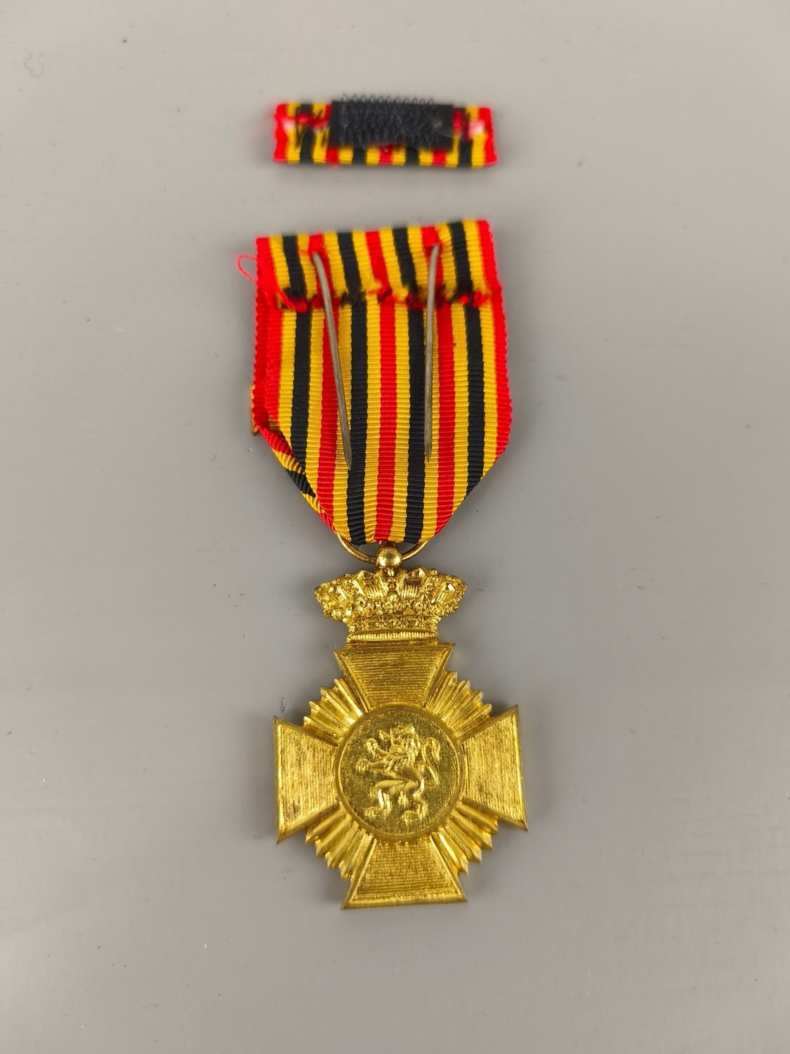 Belgian medal military decoration 1st class