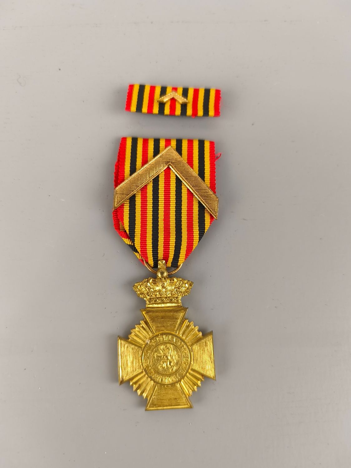 Belgian medal military decoration 1st class