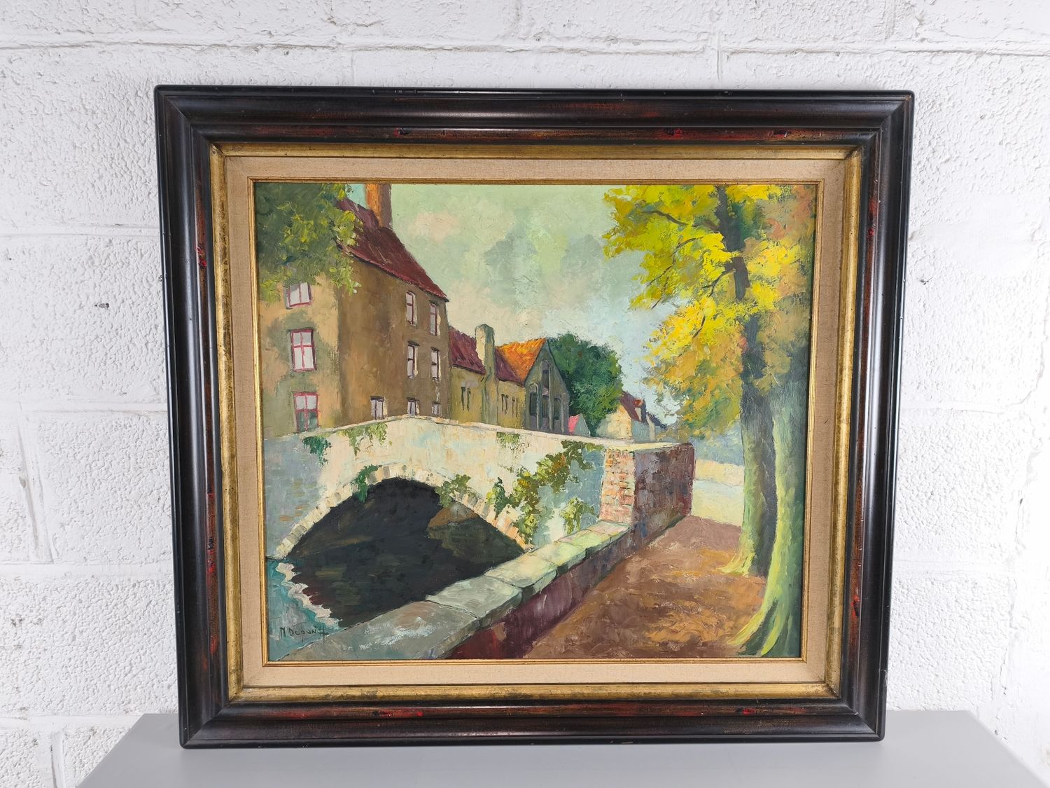 Nand Depondt - painting of Bruges