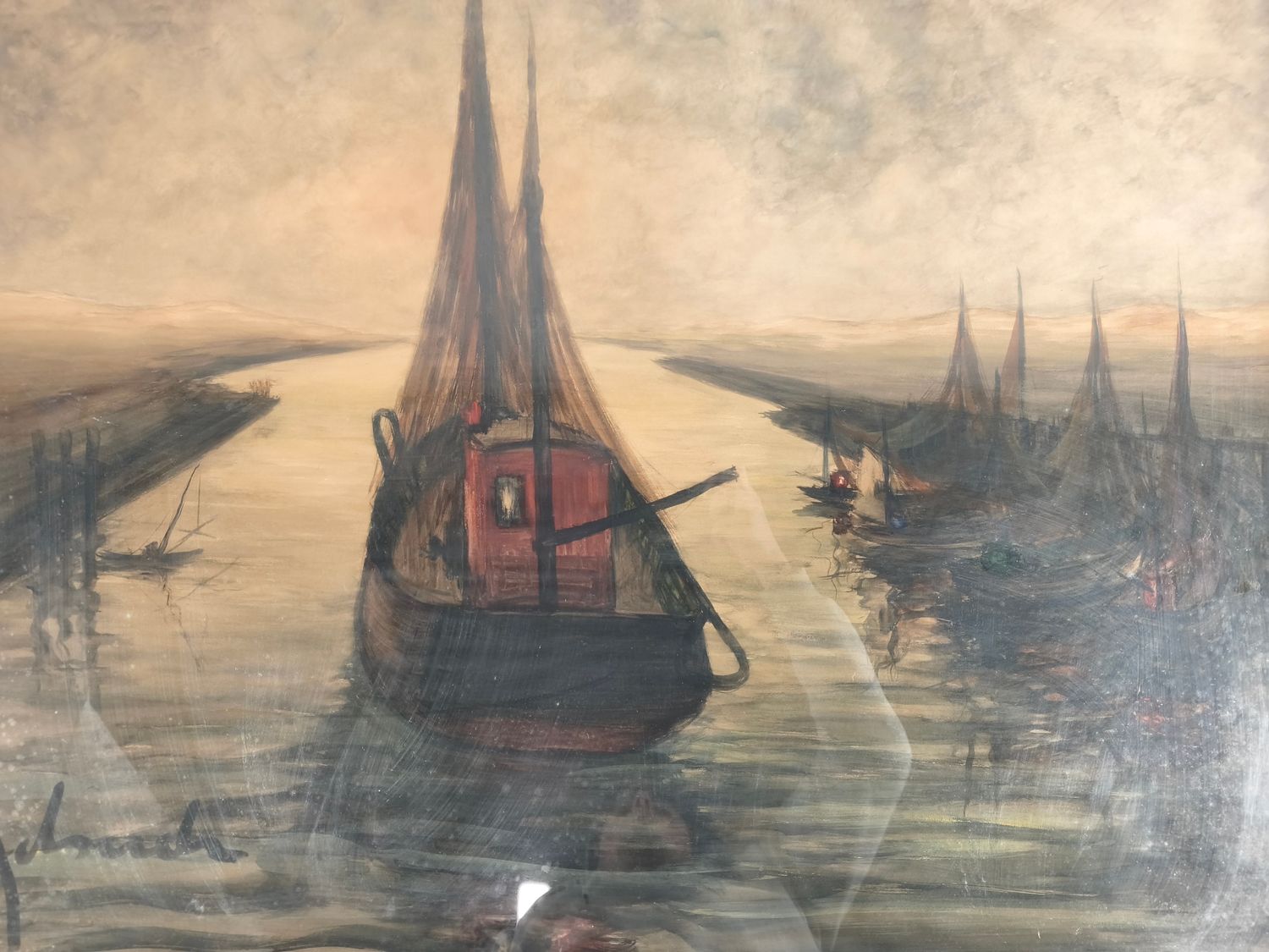 Theo Idserda - aquarel