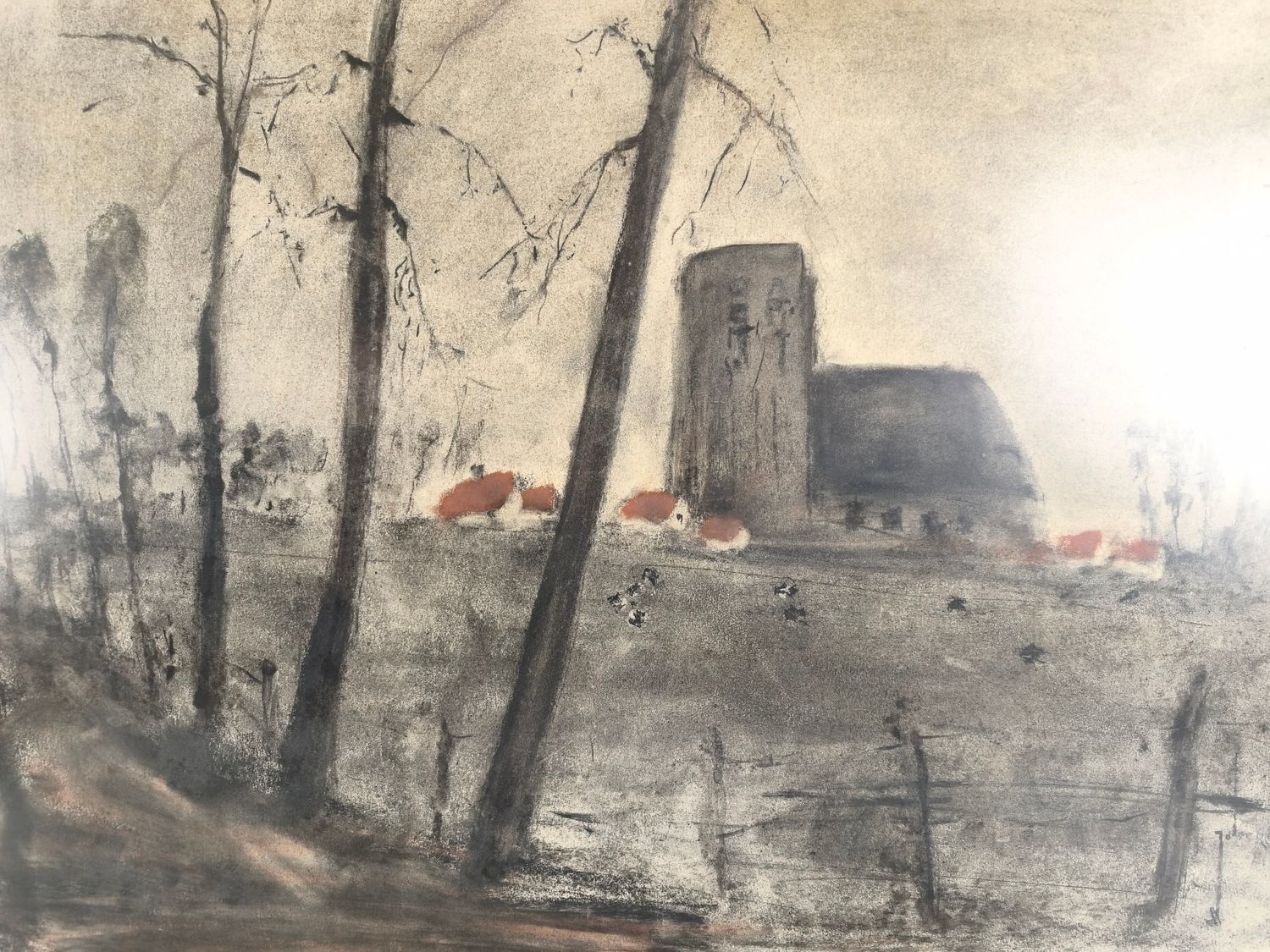 Theo Idserda - aquarel