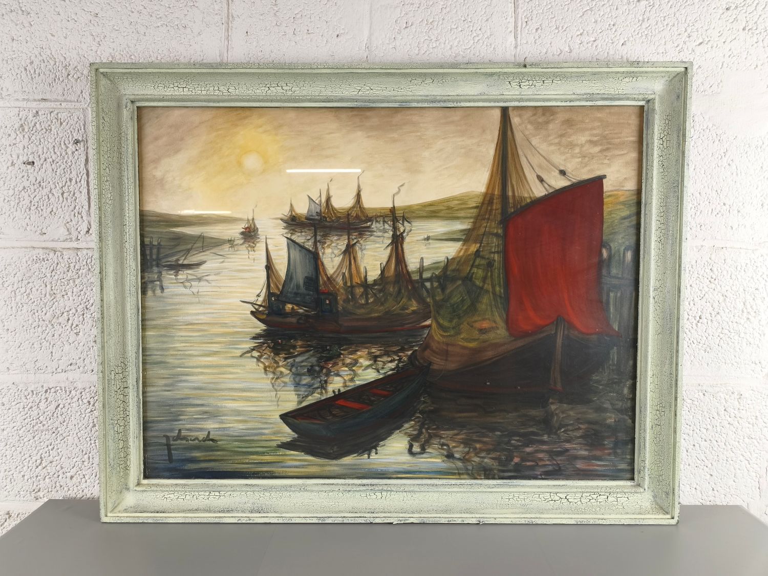 Theo Idserda - aquarel