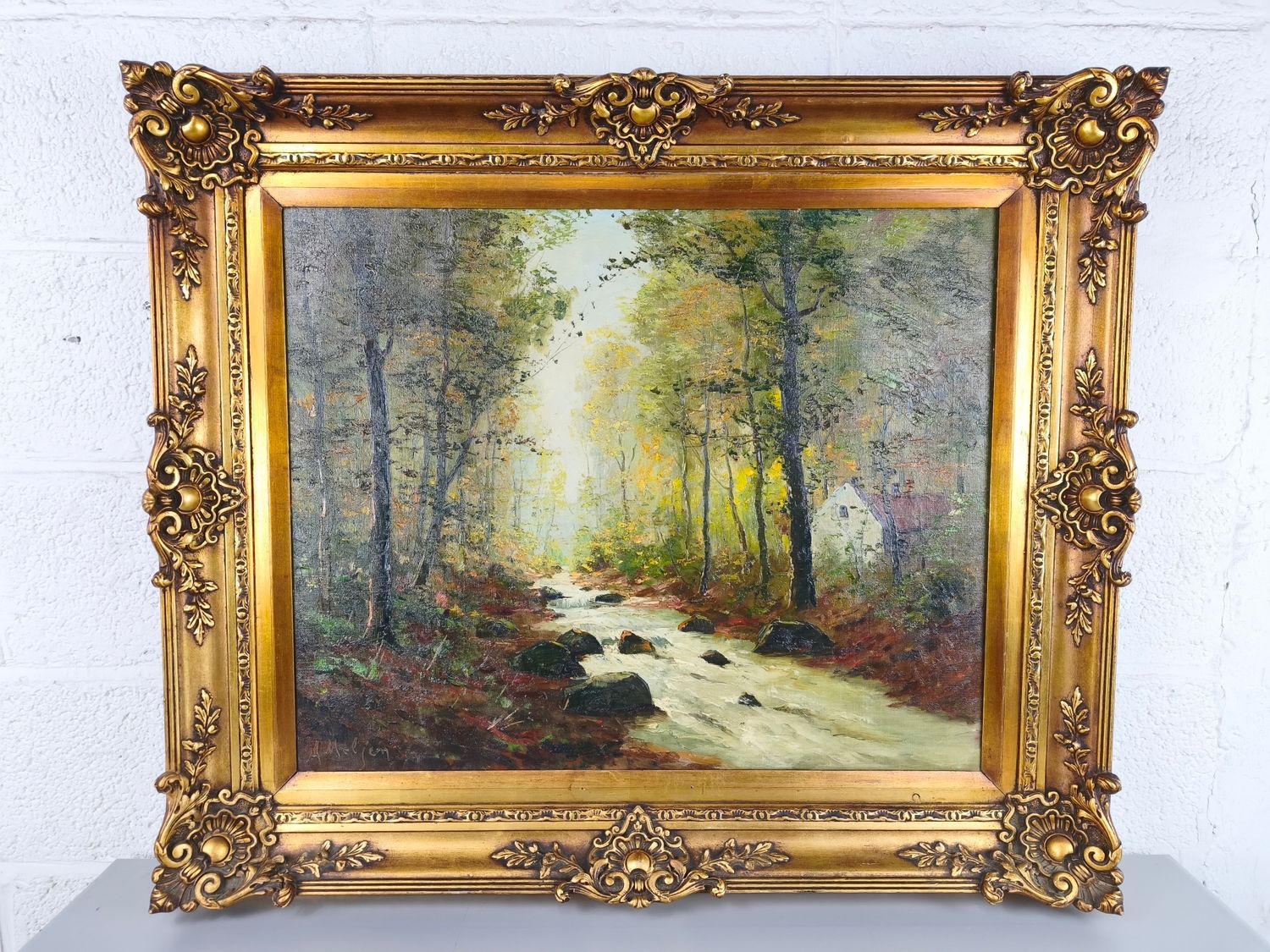 Large painting - forest