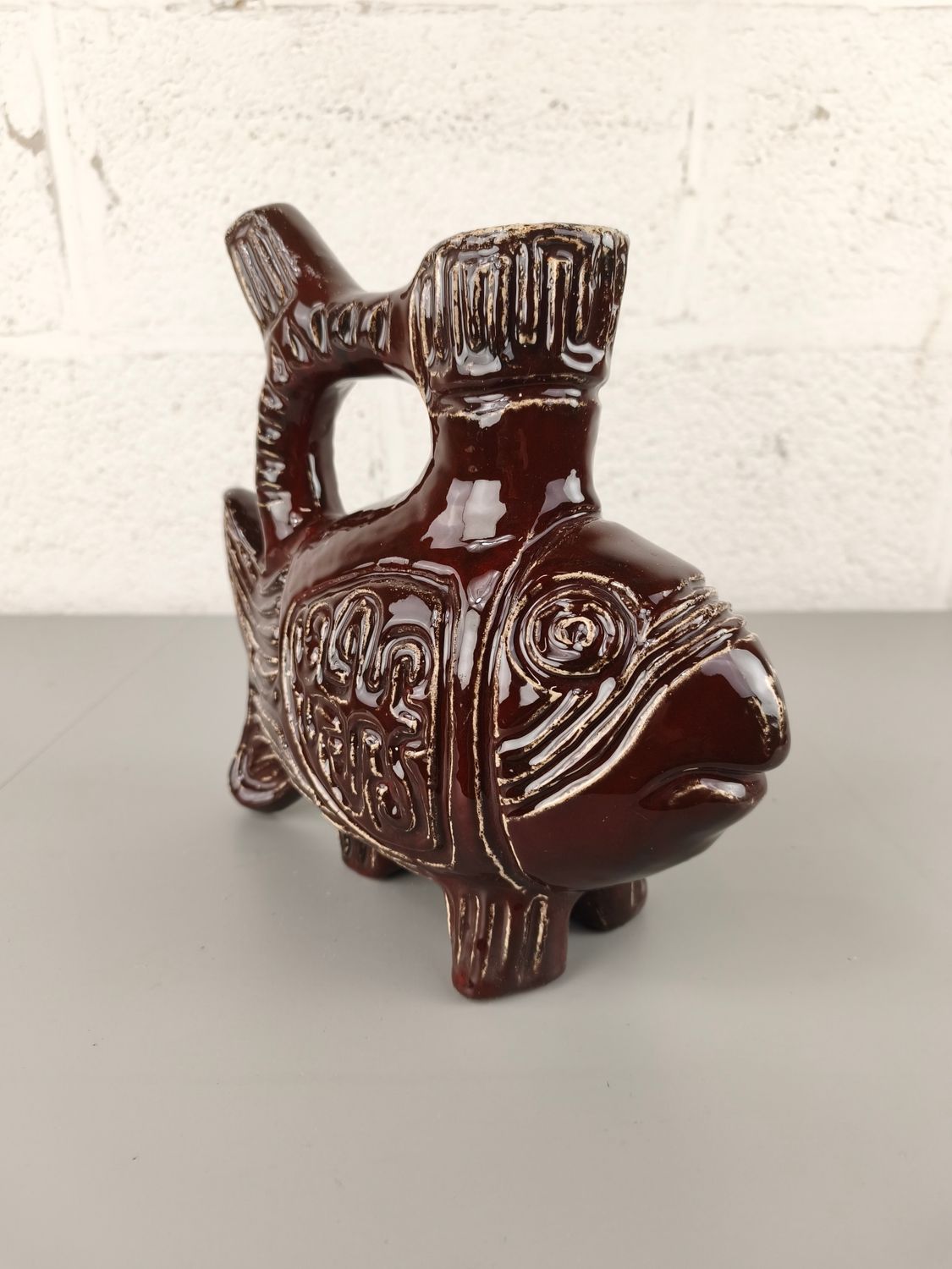 Jules Guerin Aztec / Inca style sculpture