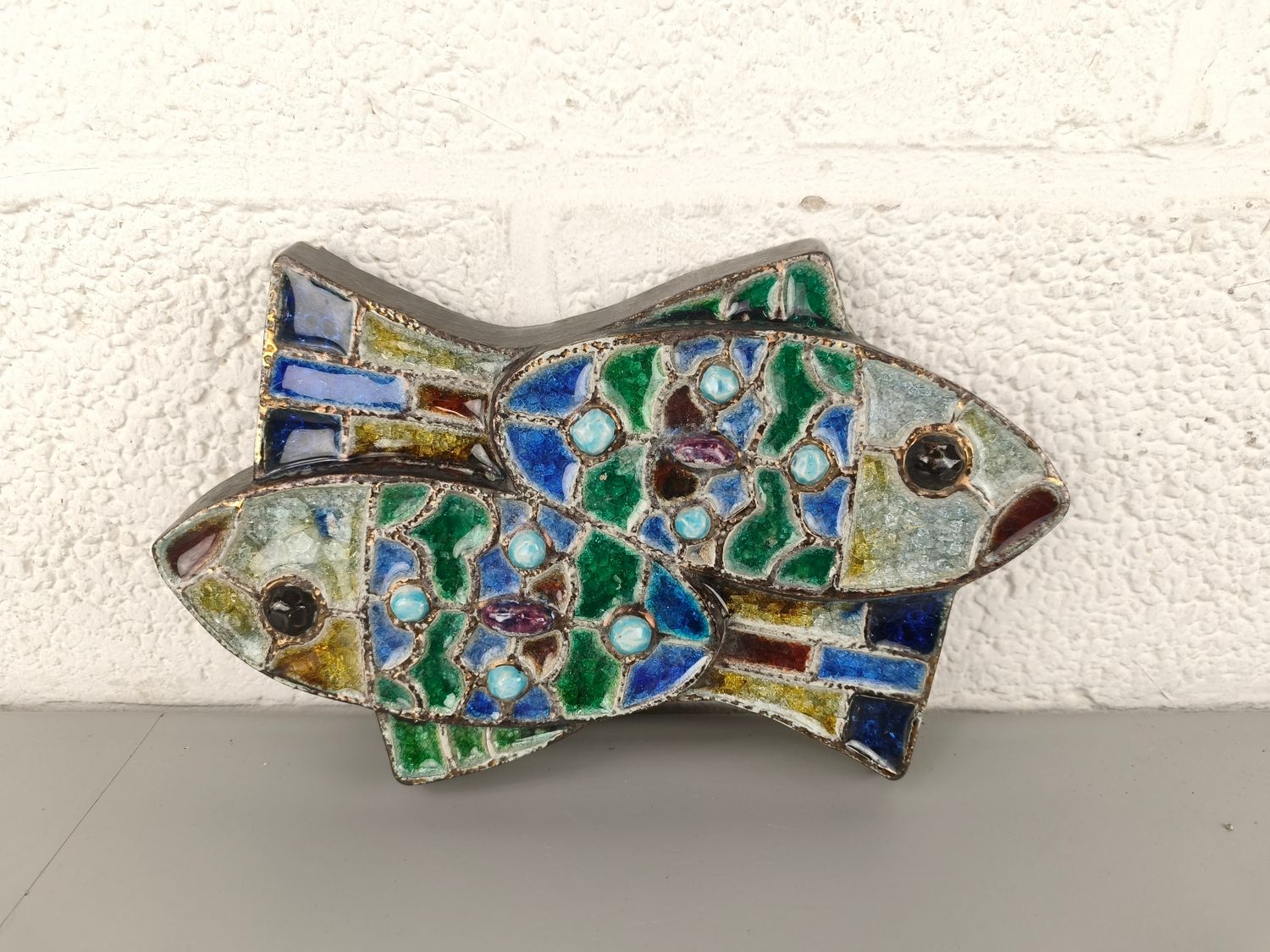 Jules Guerin ceramic wall decoration