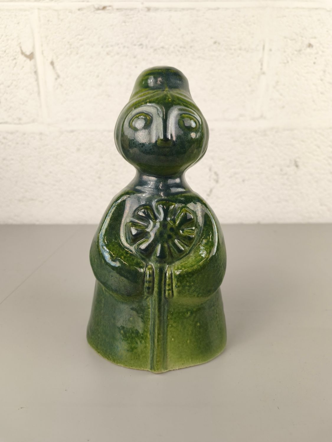 Vintage ceramic J.F. Belarti statue