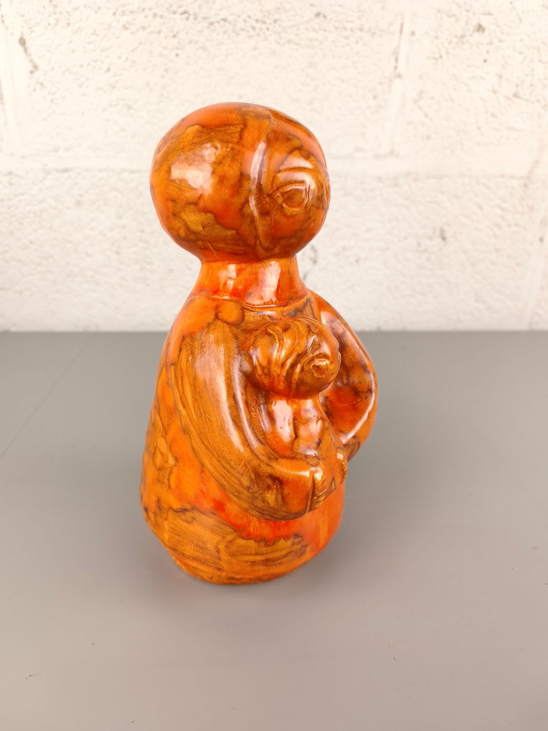 Vintage ceramic J.F. Belarti statue
