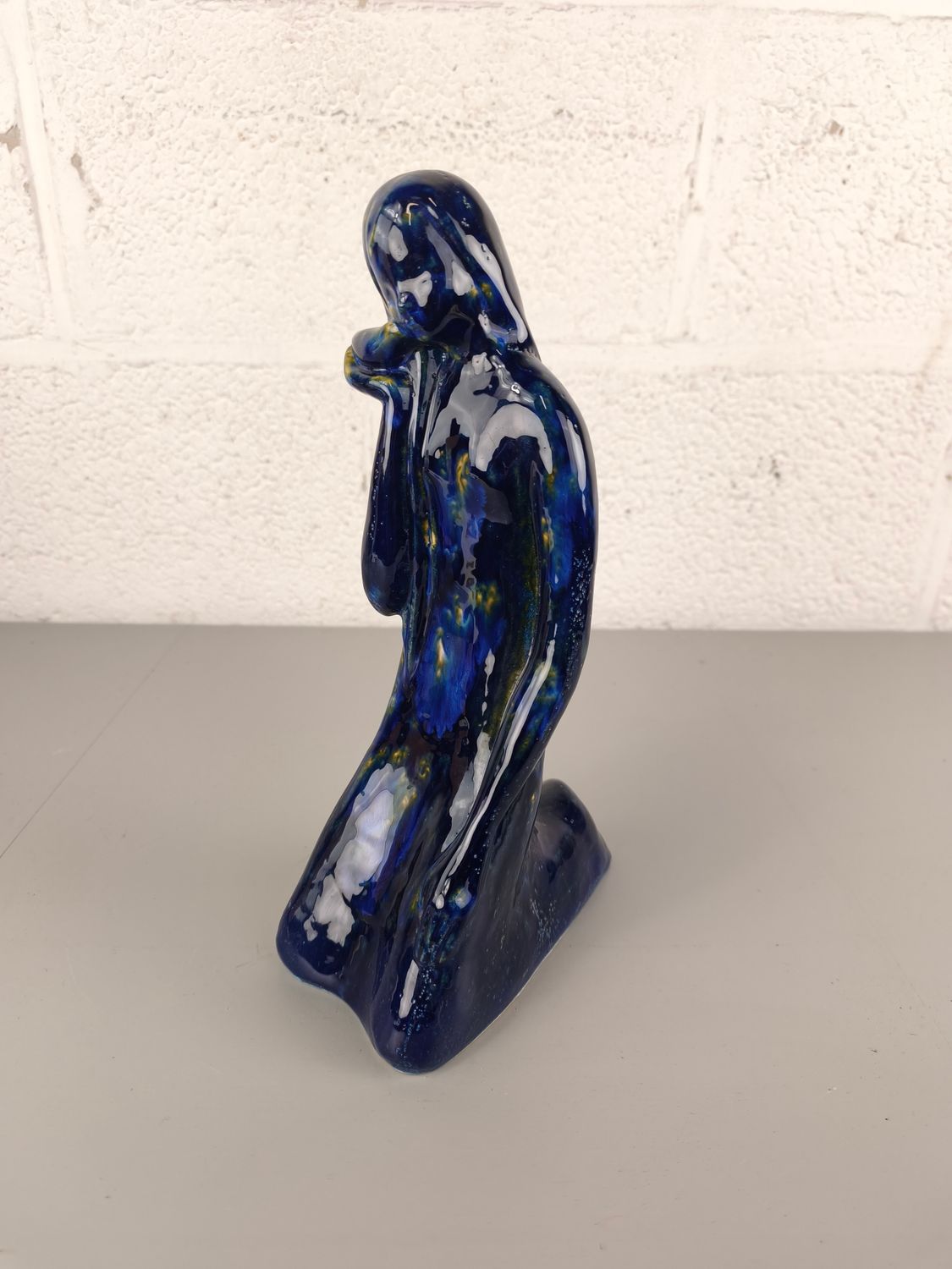 Vintage ceramic J.F. Belarti statue