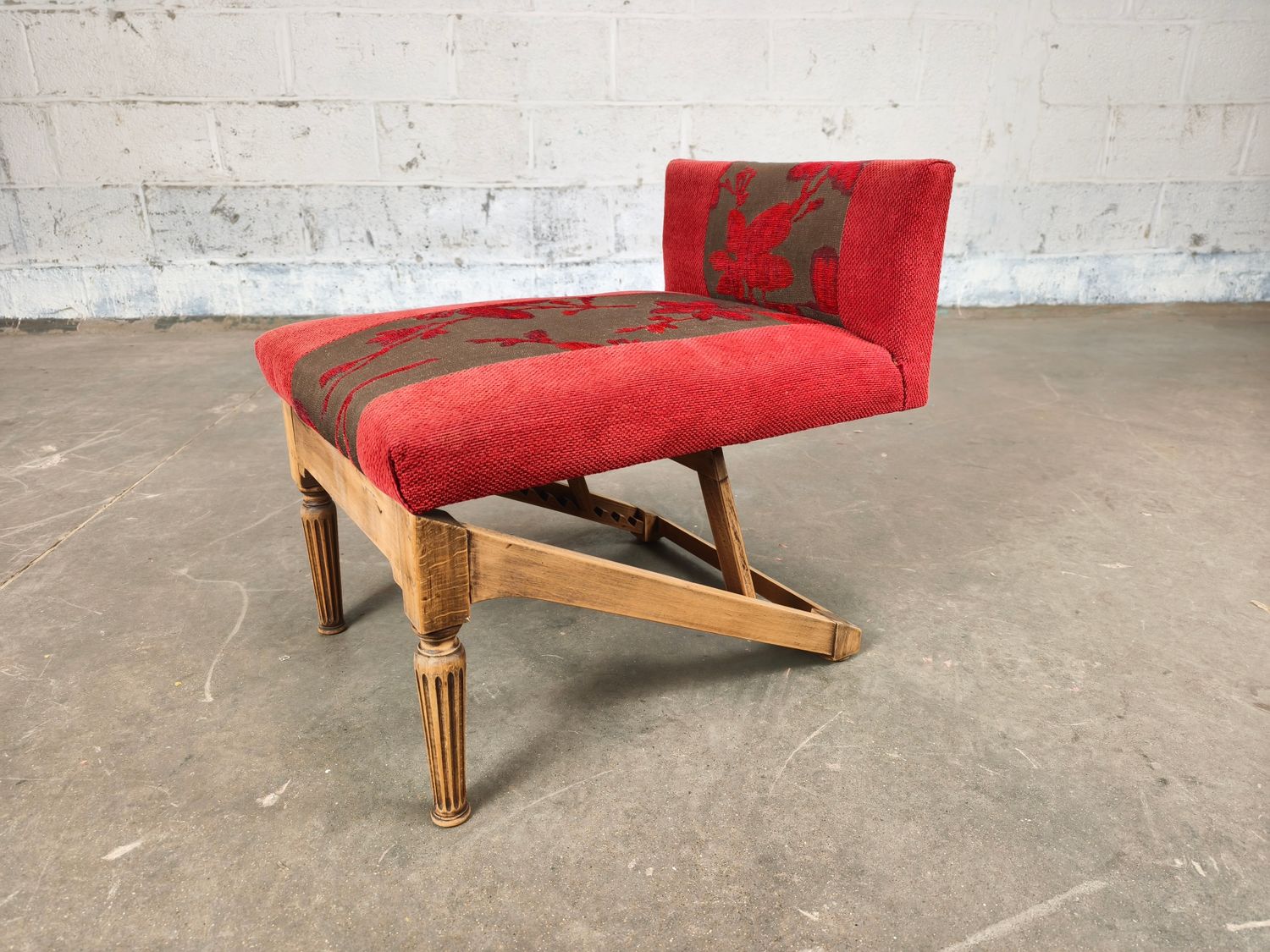 Unique adjustable footstool