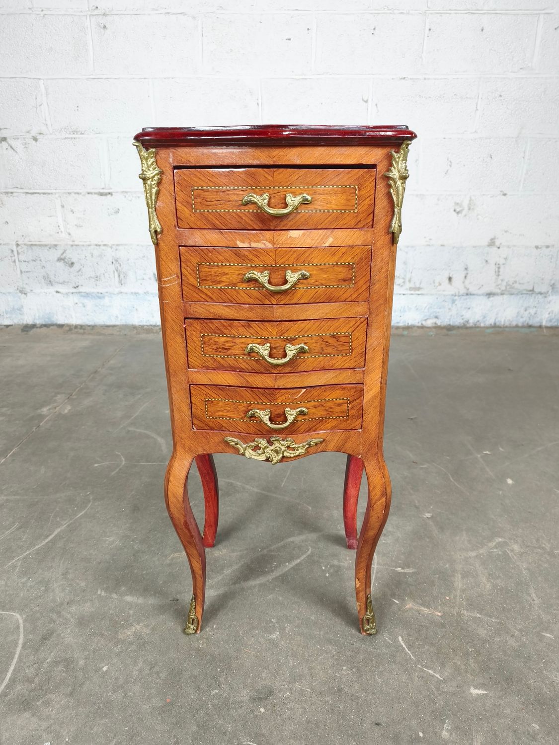 Louis XV style cabinet with drawers