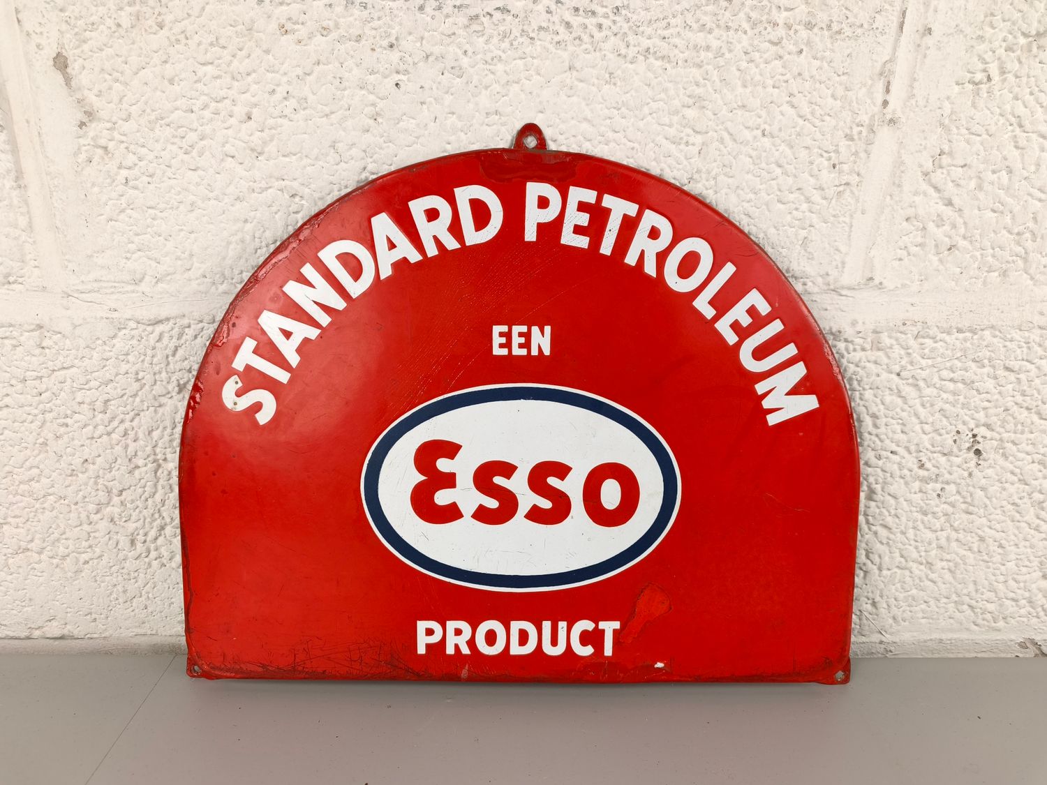Esso enamel sign