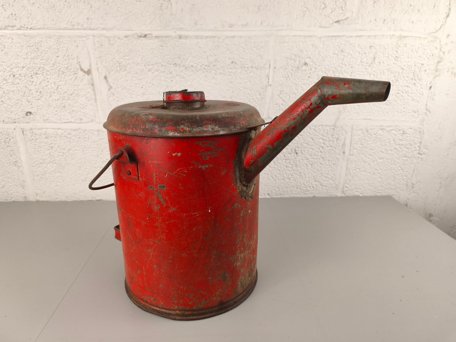 Large old Petroleum / oil jug