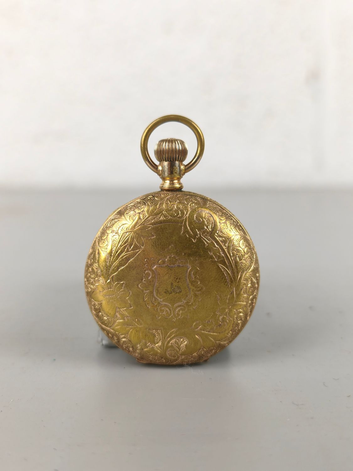 Gold-plated hunter pocketwatch