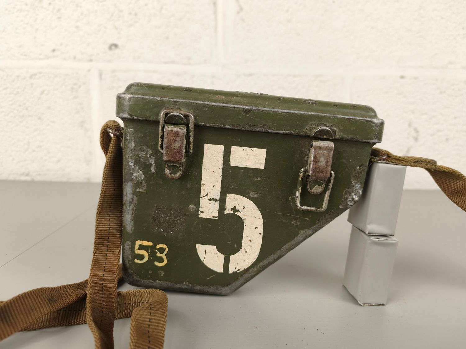 WW2 US army gunner quadrant case
