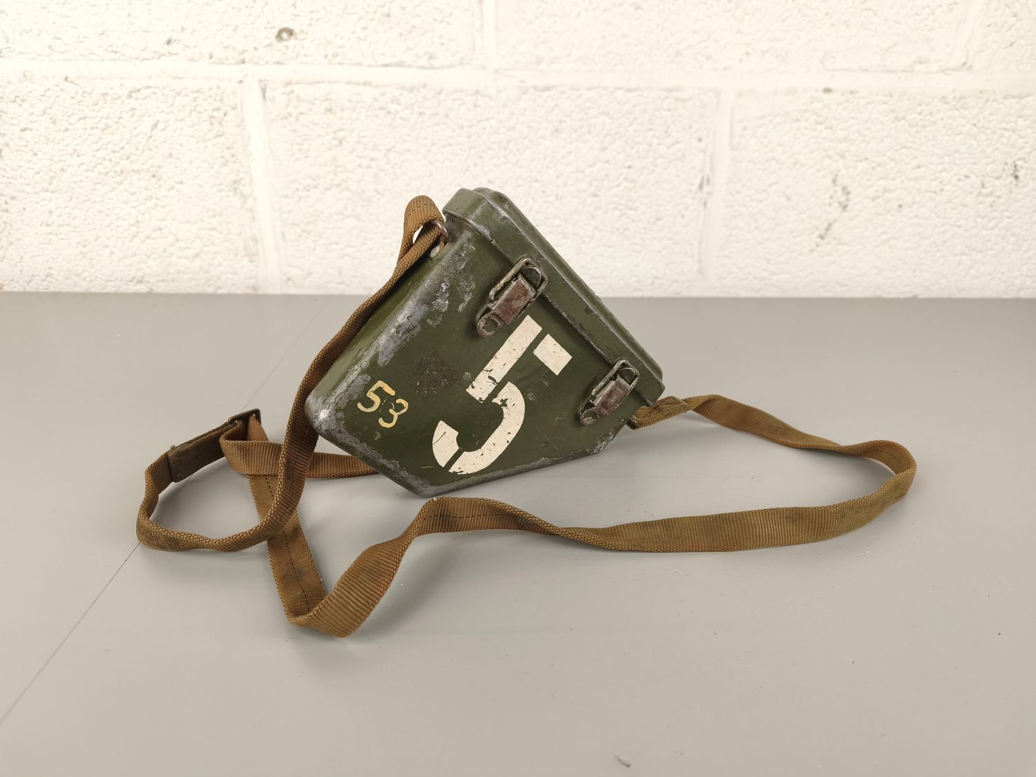 WW2 US army gunner quadrant case