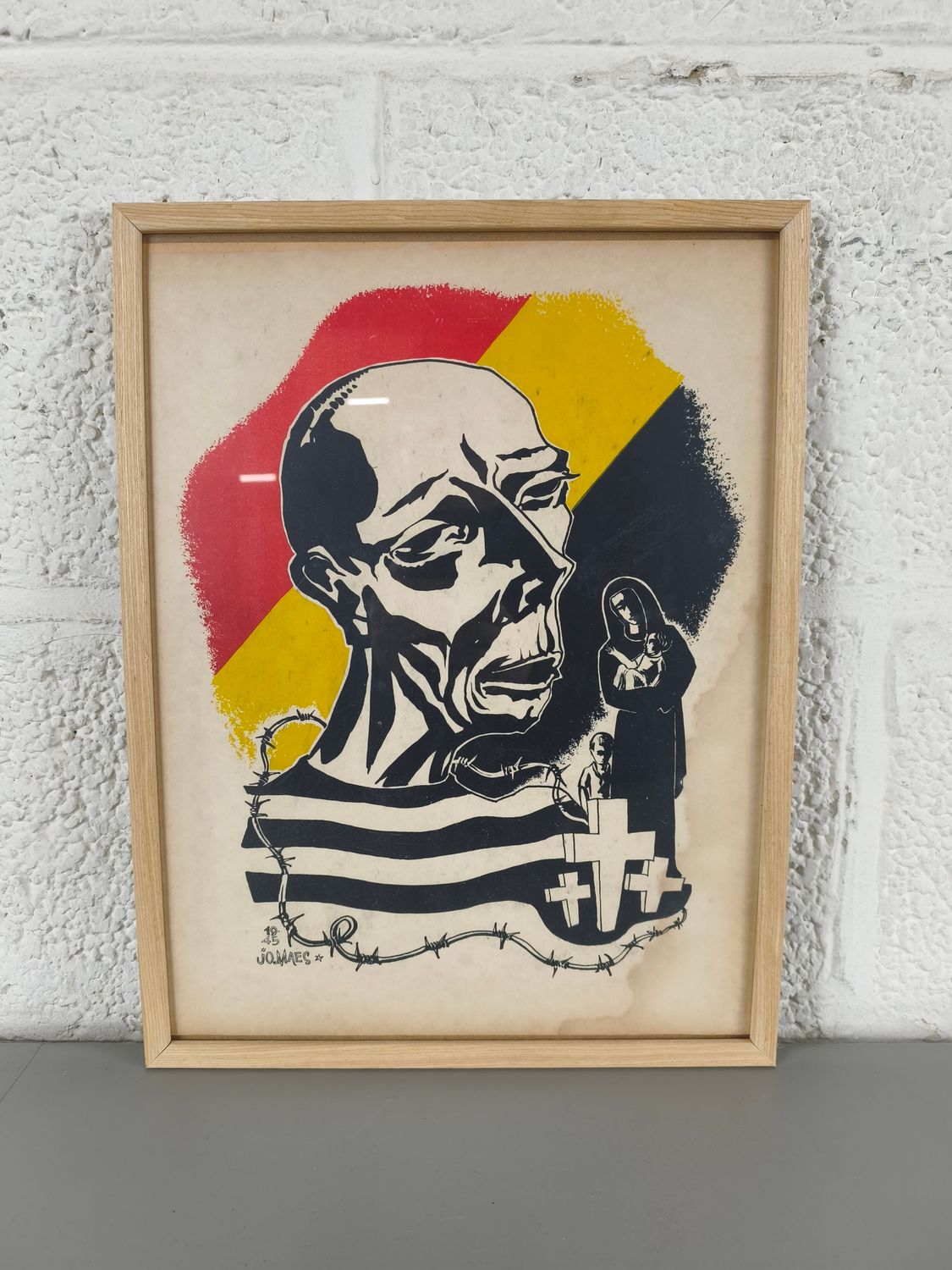 Jo Maes - litho - WW2