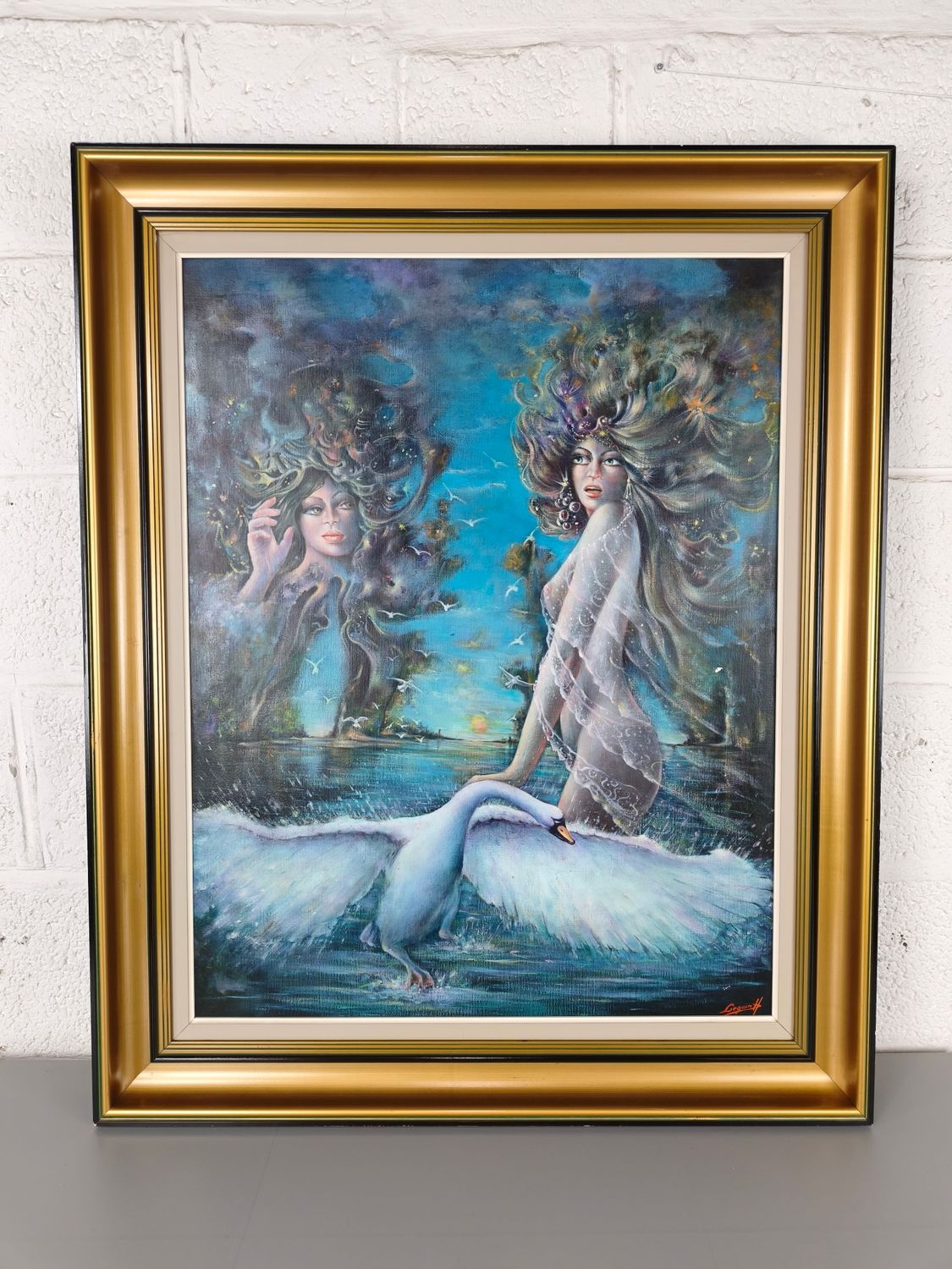 Henri Legein- abstract painting