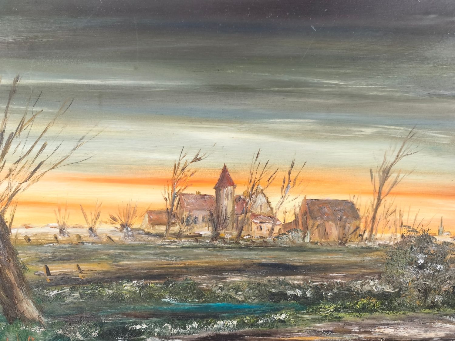 Georges Tahon - painting - Ten Bogaerde