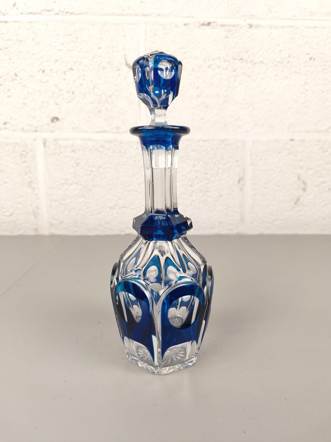 Crystal Val Saint Lambert decanter