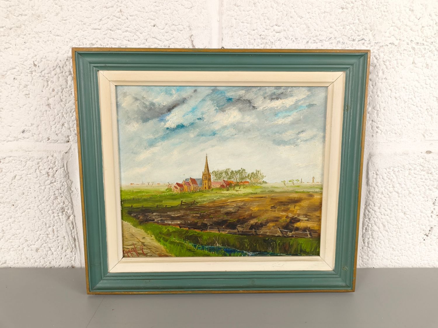 Georges Tahon - painting - Stuivekenskerke