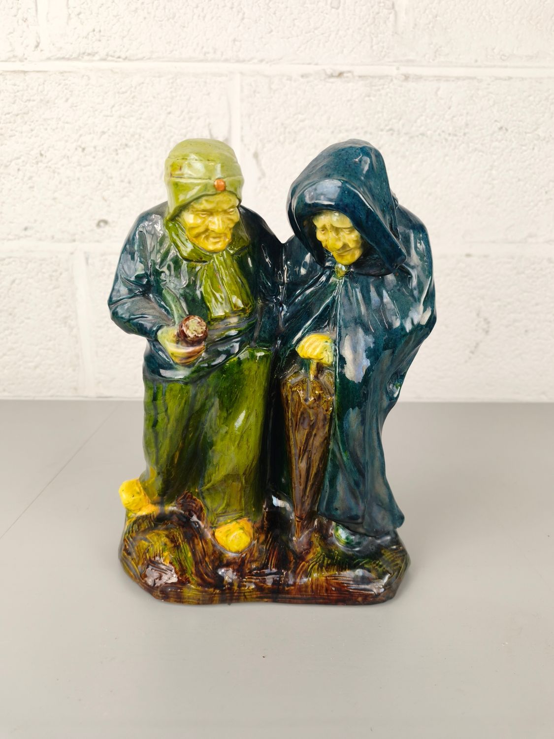 Statue in Flemish pottery, by Laigneil