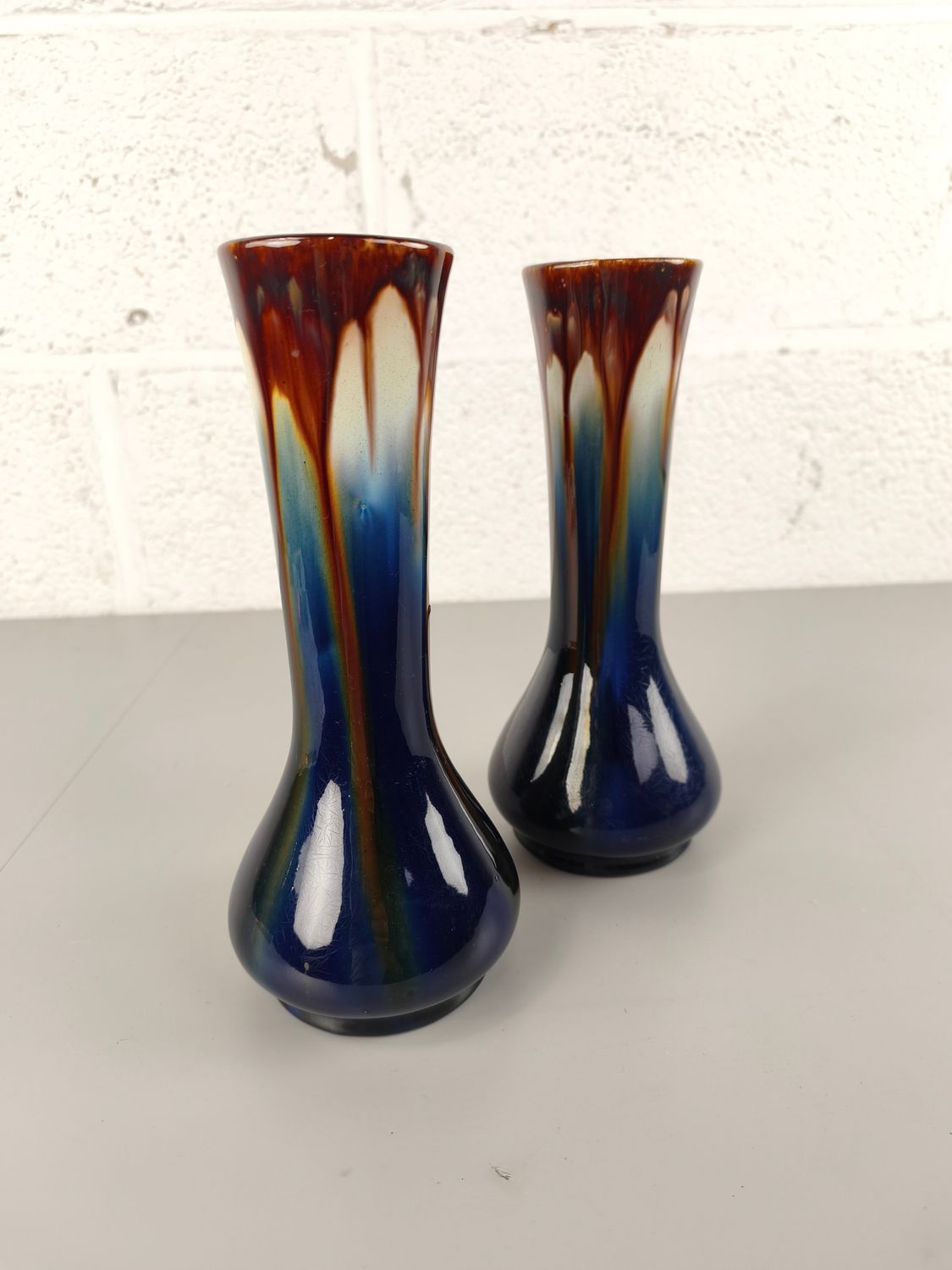 Pair of Thulin vases