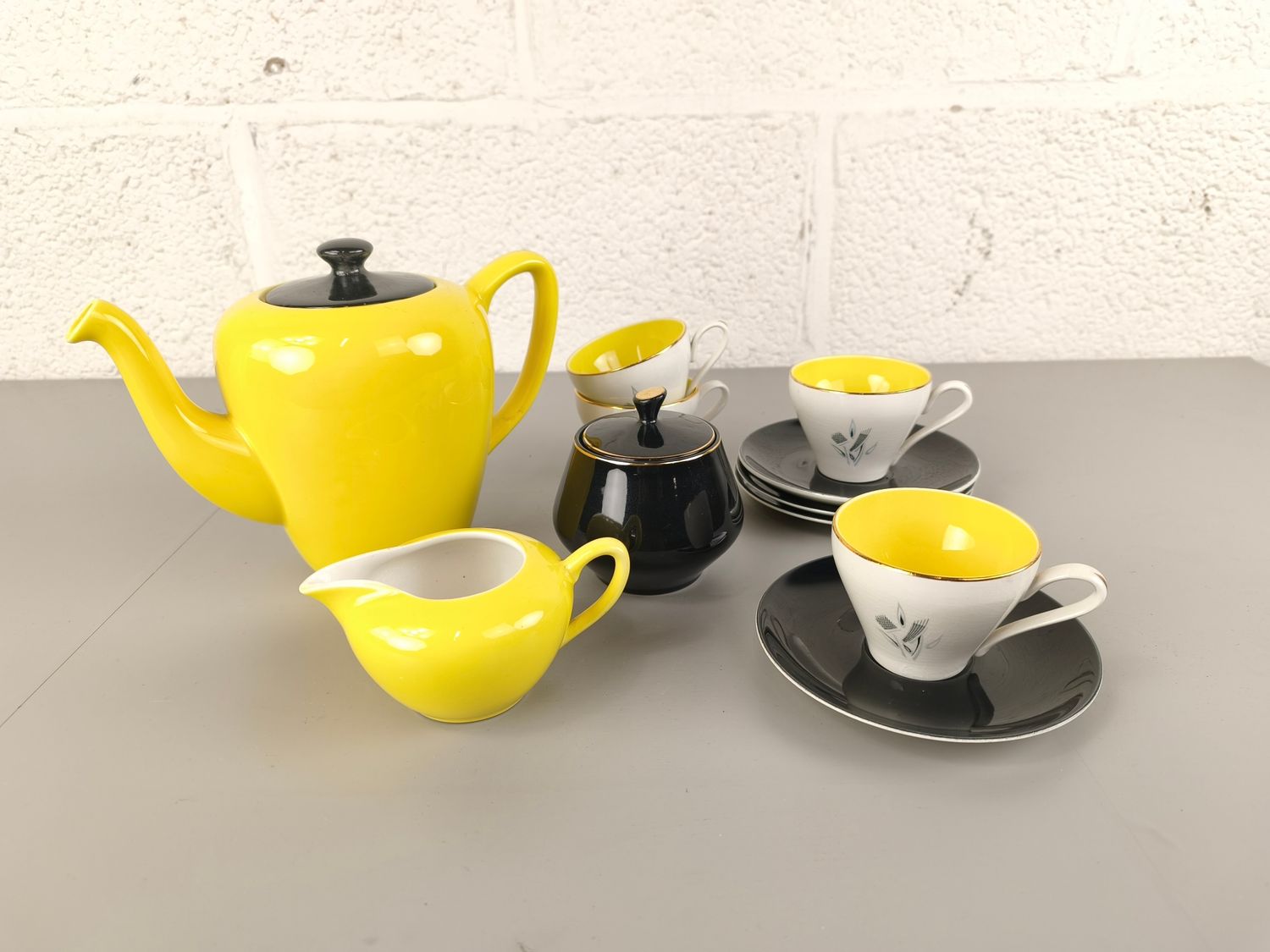 Vintage tea set 4 people