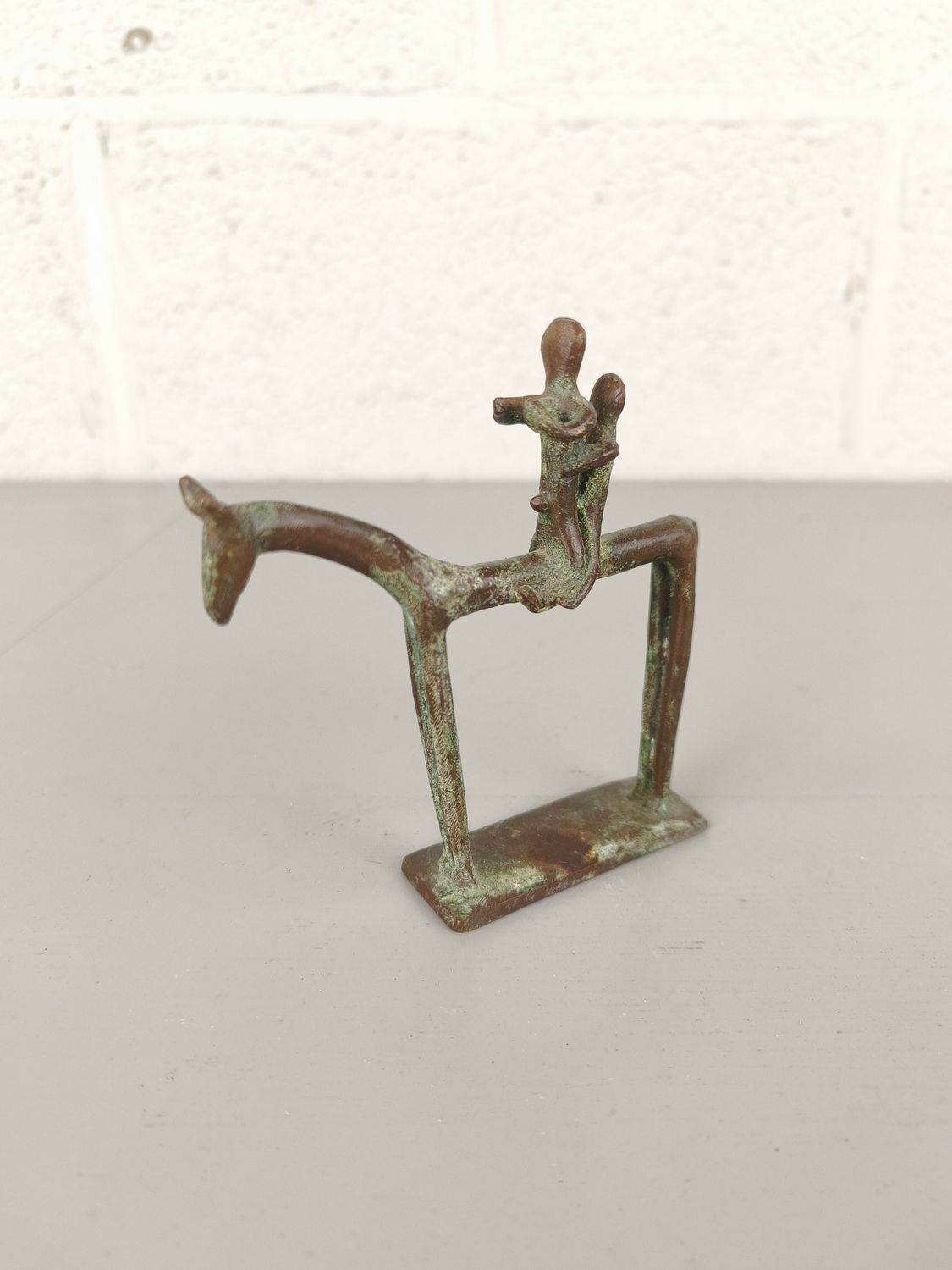 Bronze figurine from Burkina Faso