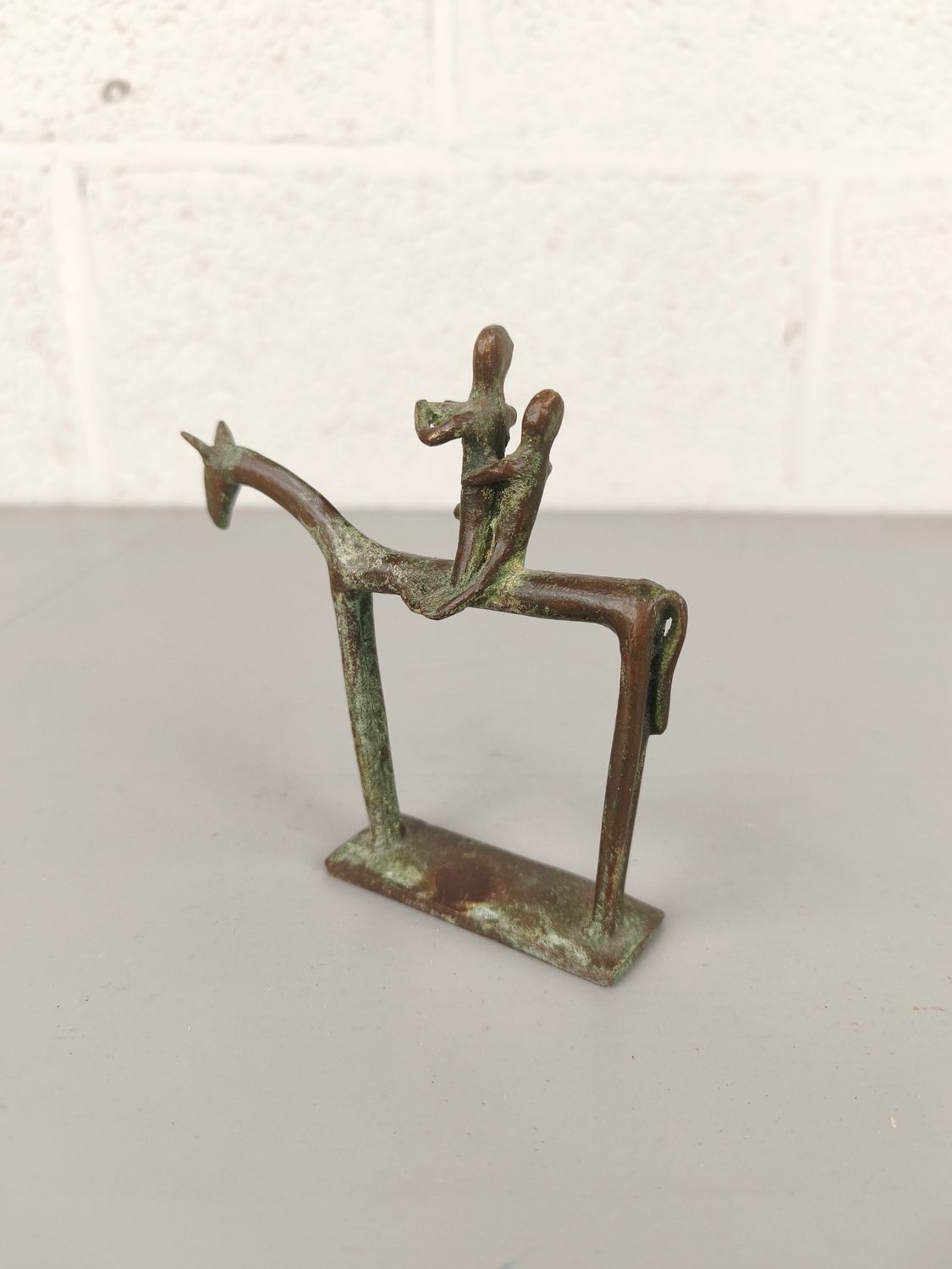 Bronze figurine from Burkina Faso