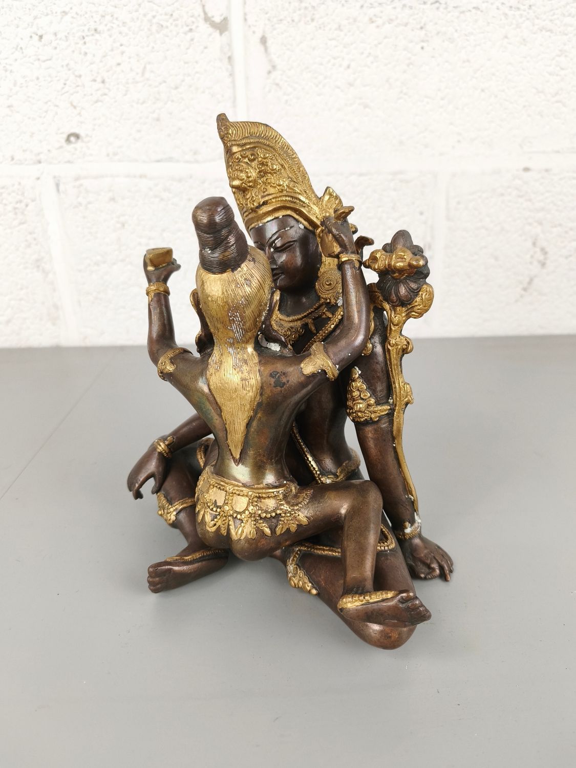Bronze statue of Samantabhadra
