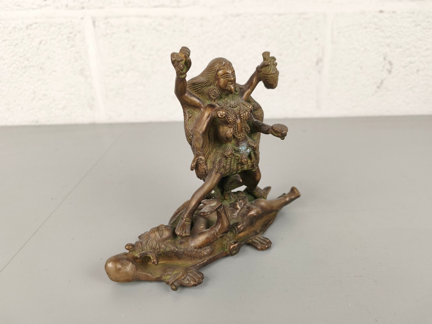 Bronze statue of Kali