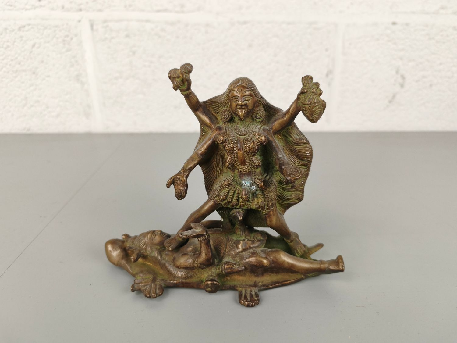 Bronze statue of Kali